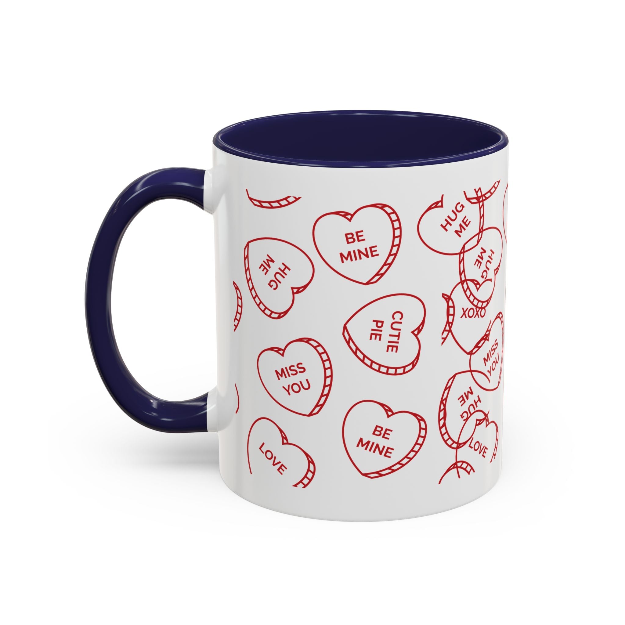 Cute Heart Message Mug – Sweet Love Coffee Cup, Adorable Gift for Loved Ones