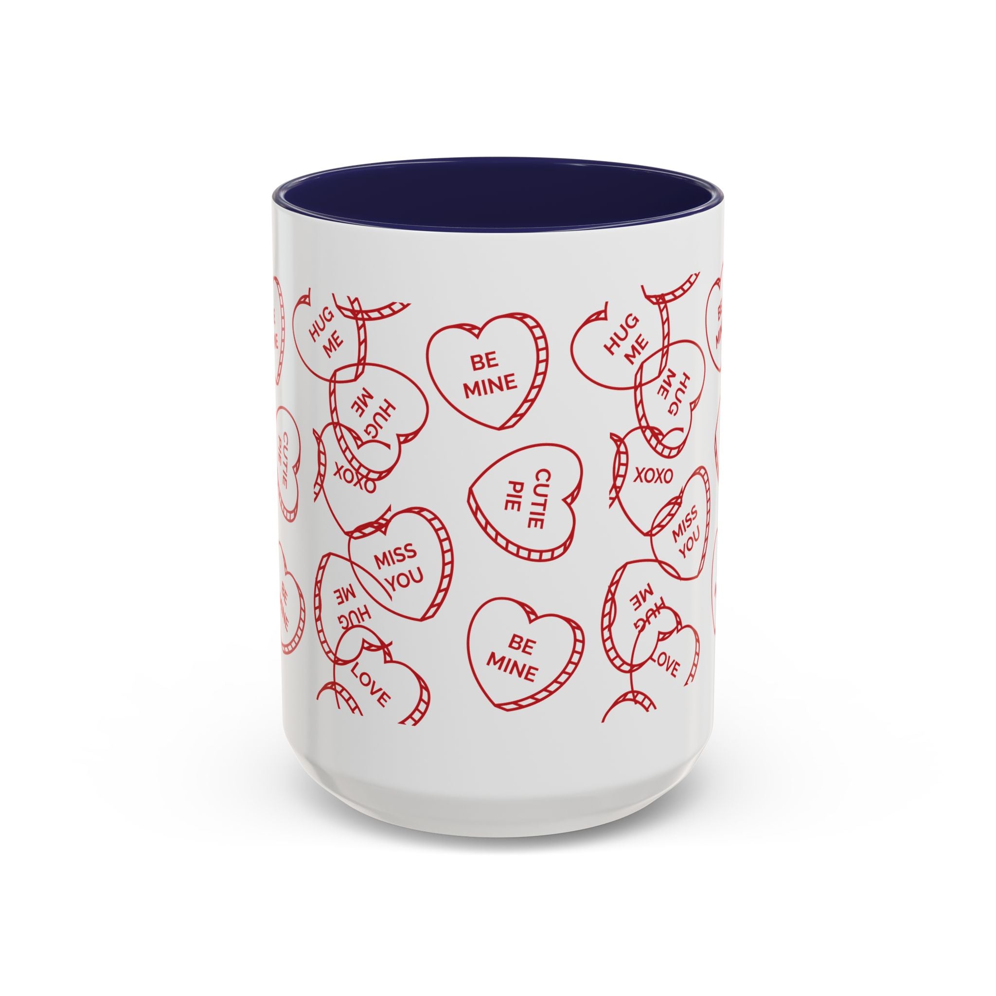 Cute Heart Message Mug – Sweet Love Coffee Cup, Adorable Gift for Loved Ones
