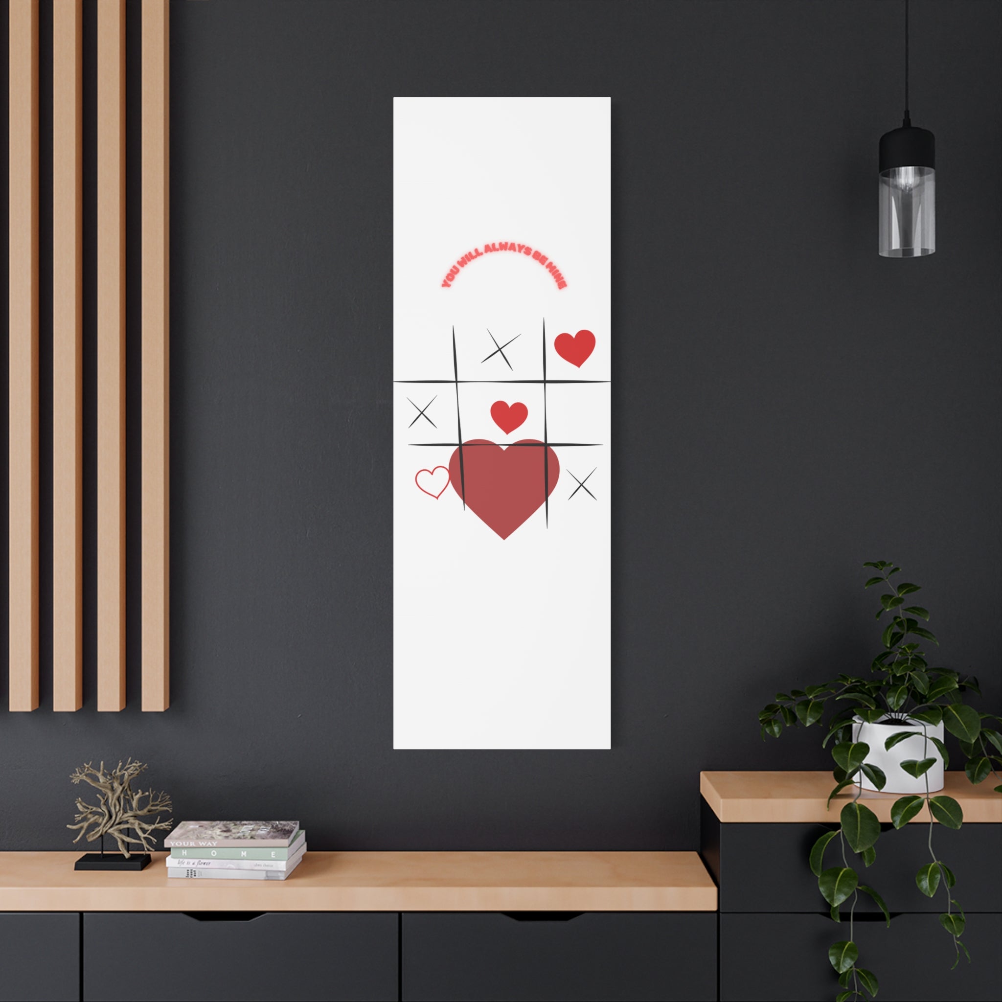 "You Will Always Be Mine" Matte Canvas Print – Sweet Love Wall Art