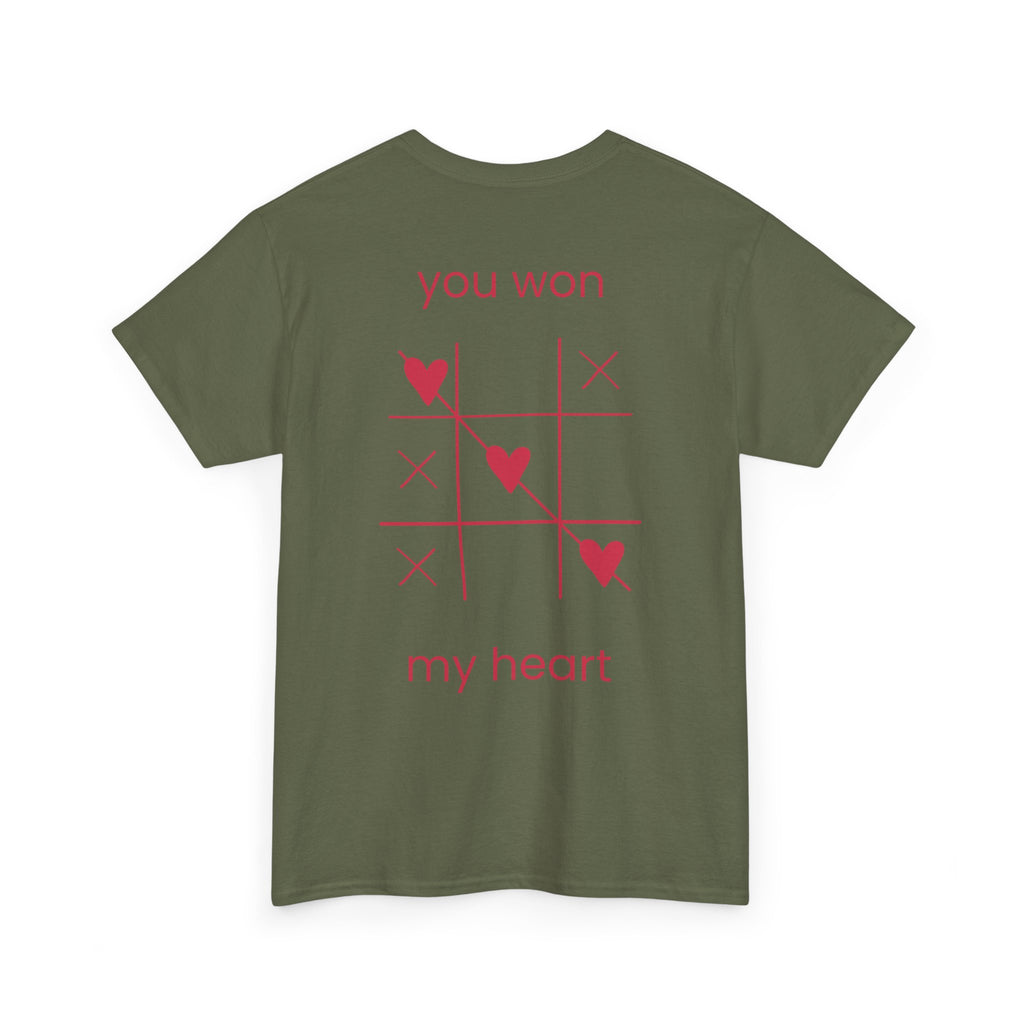 "Only Have Eyes For You" Romantic Heart Graphic T-Shirt – Cute Love Tee for Couples, Valentine Gift, Everyday Romantic Shirt