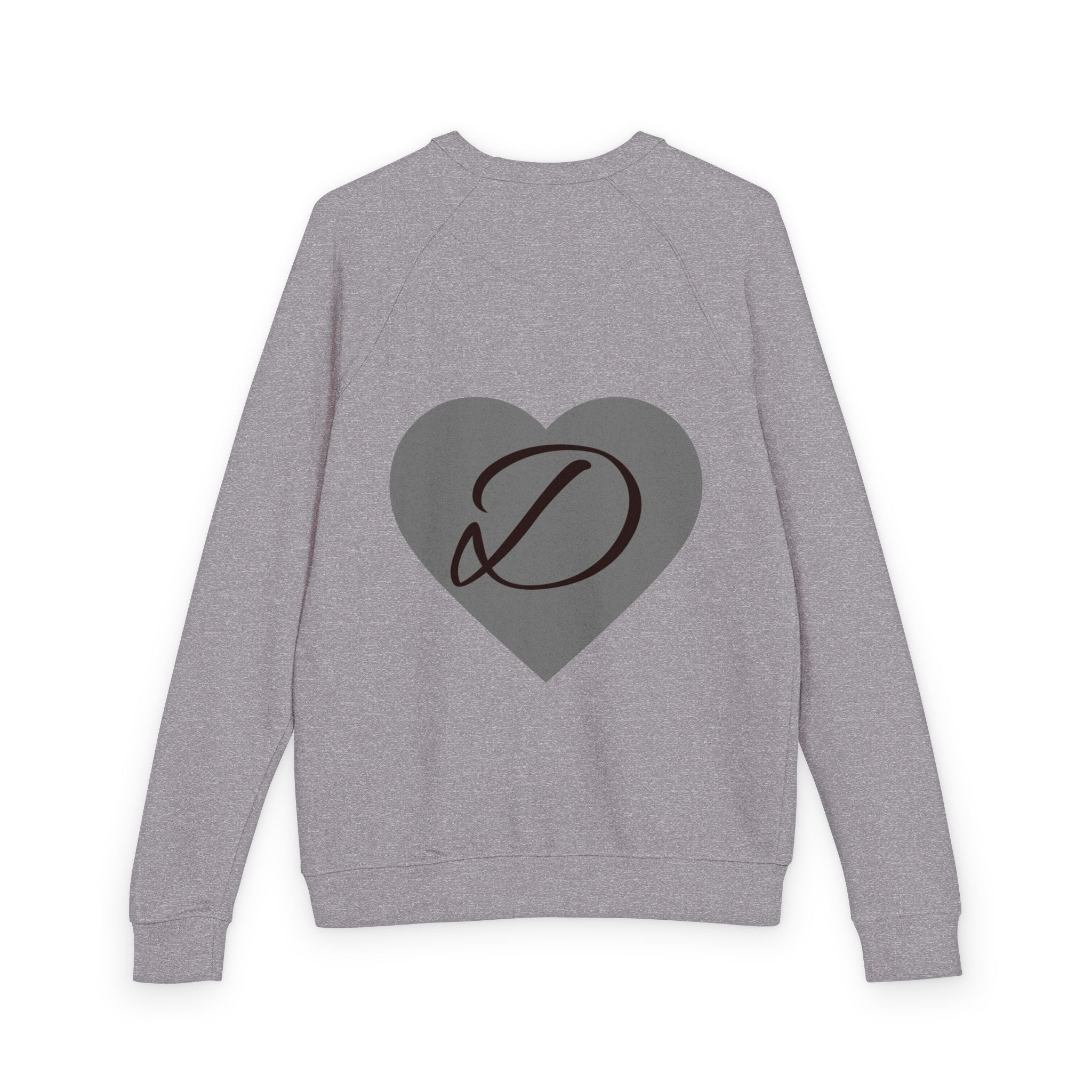 "Vivid Harmony" Unisex French Terry Crewneck – Bright Artistic Design, Colorful Graphic Sweatshirt, Wearable Art