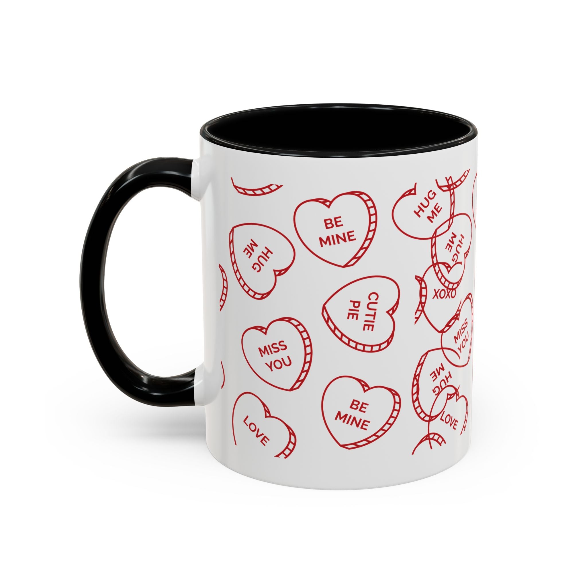 Cute Heart Message Mug – Sweet Love Coffee Cup, Adorable Gift for Loved Ones