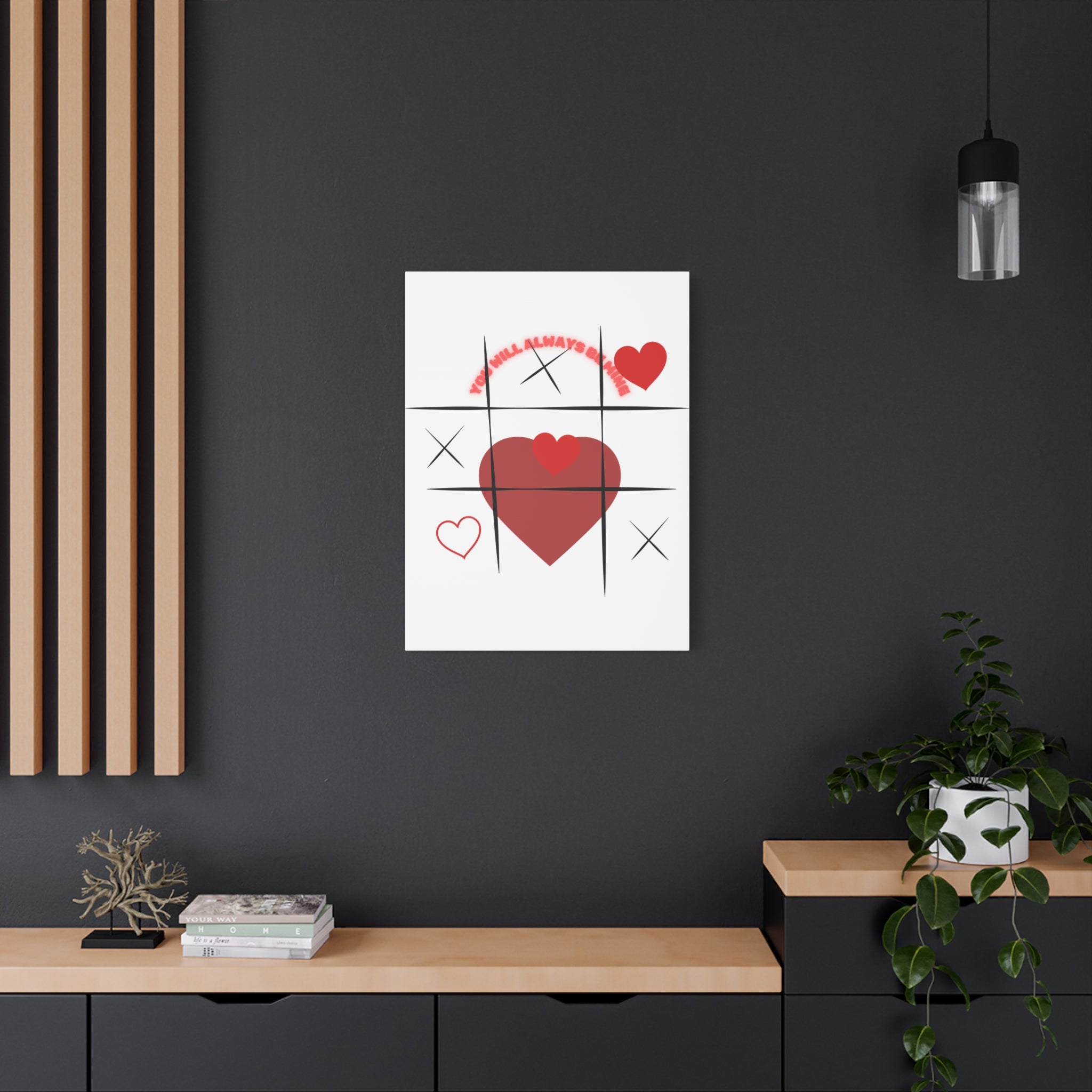 "You Will Always Be Mine" Matte Canvas Print – Sweet Love Wall Art