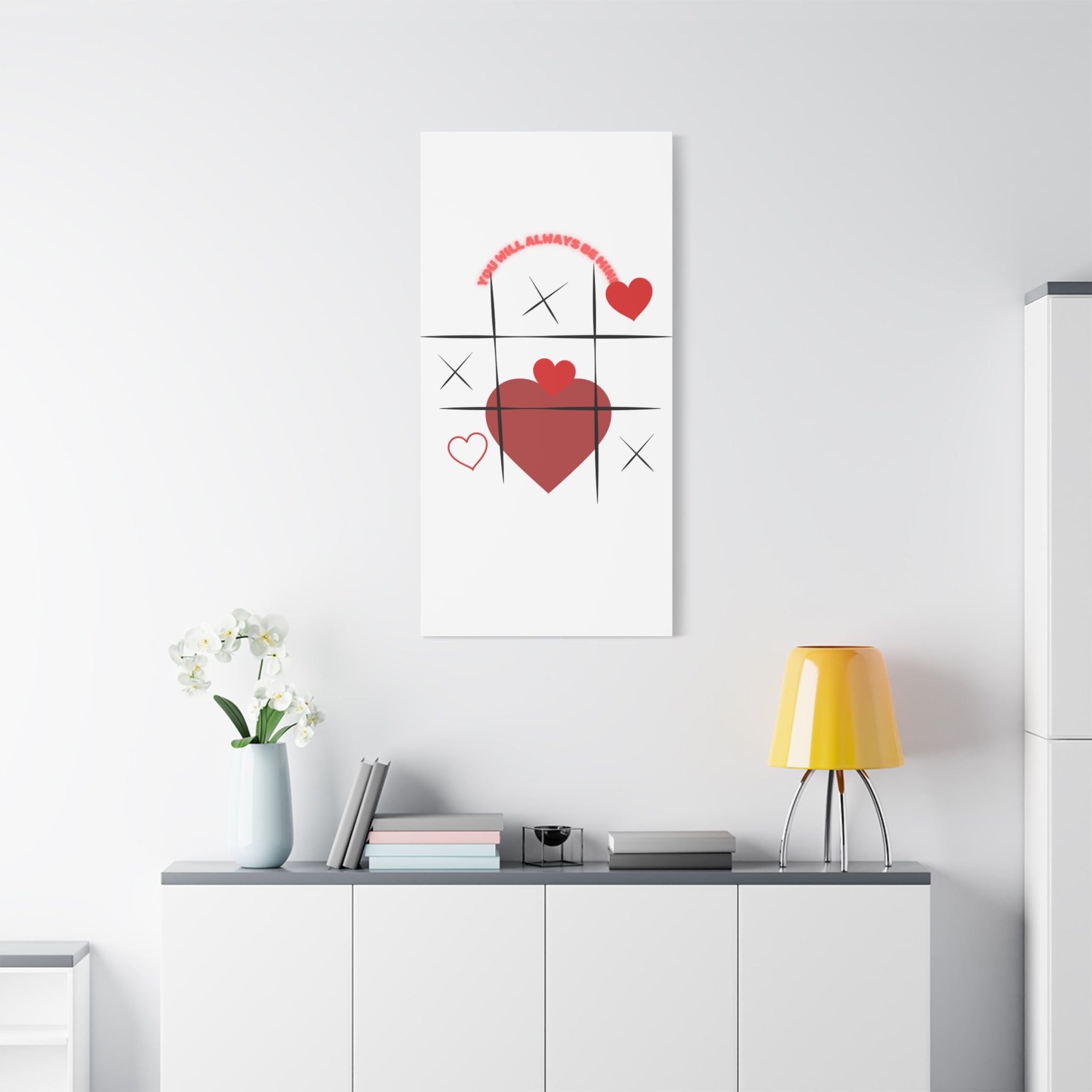 "You Will Always Be Mine" Matte Canvas Print – Sweet Love Wall Art