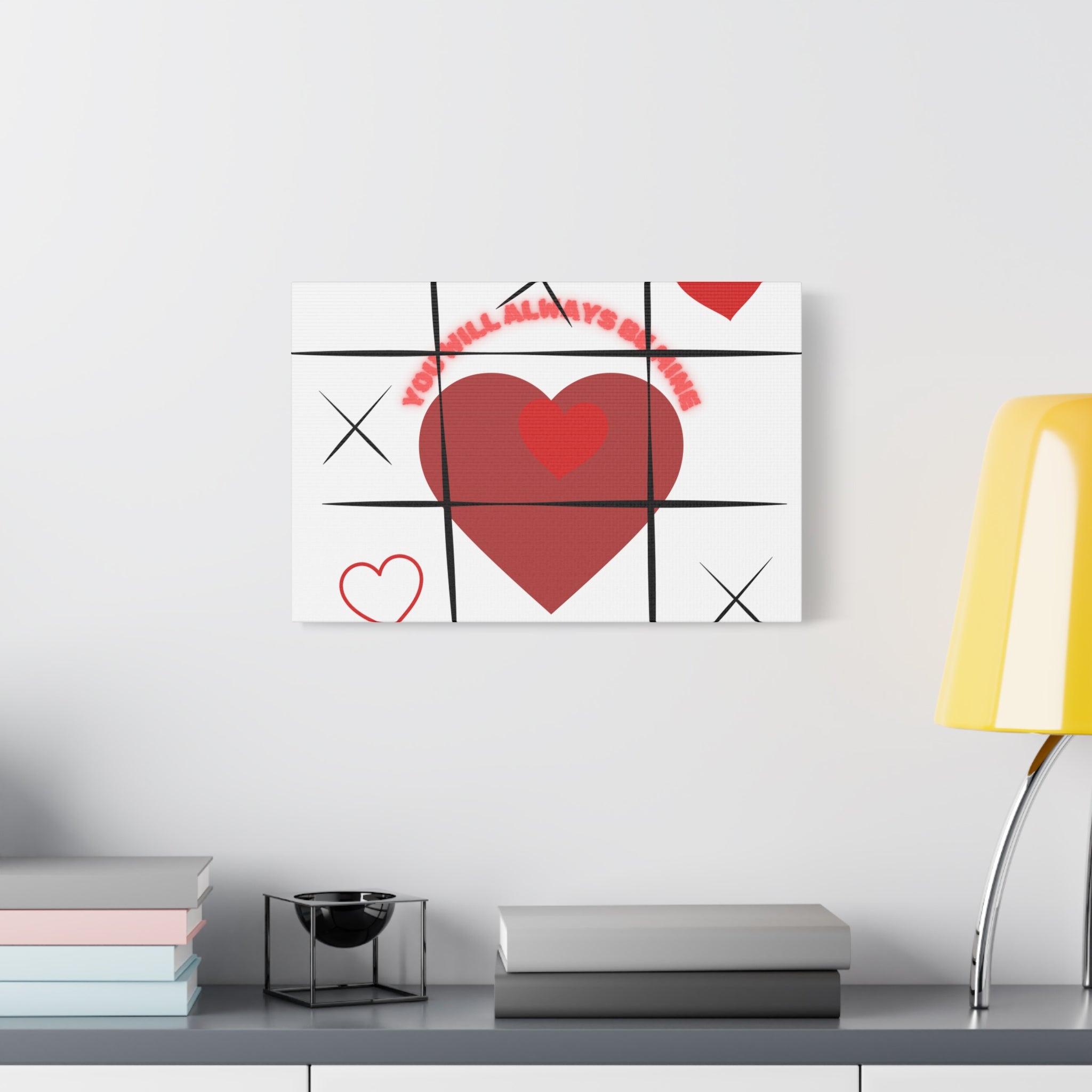 "You Will Always Be Mine" Matte Canvas Print – Sweet Love Wall Art