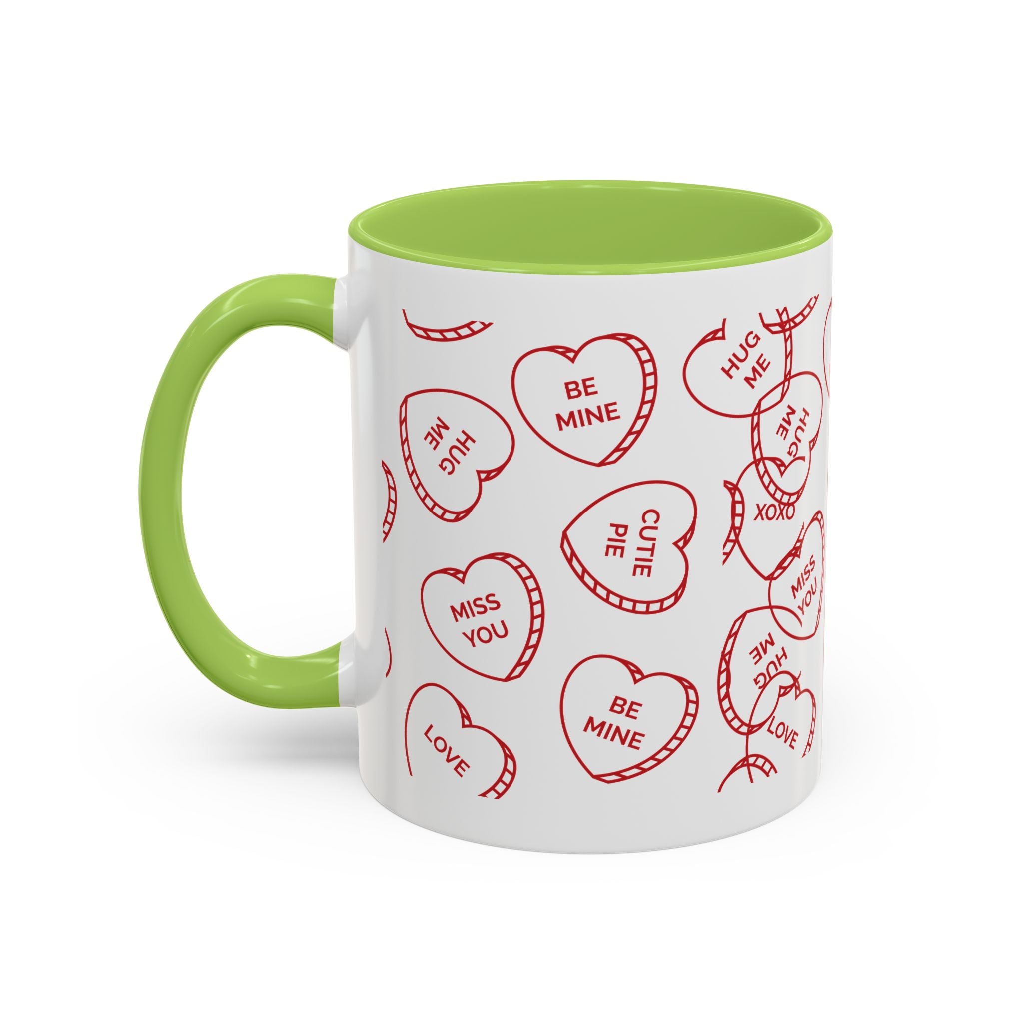Cute Heart Message Mug – Sweet Love Coffee Cup, Adorable Gift for Loved Ones