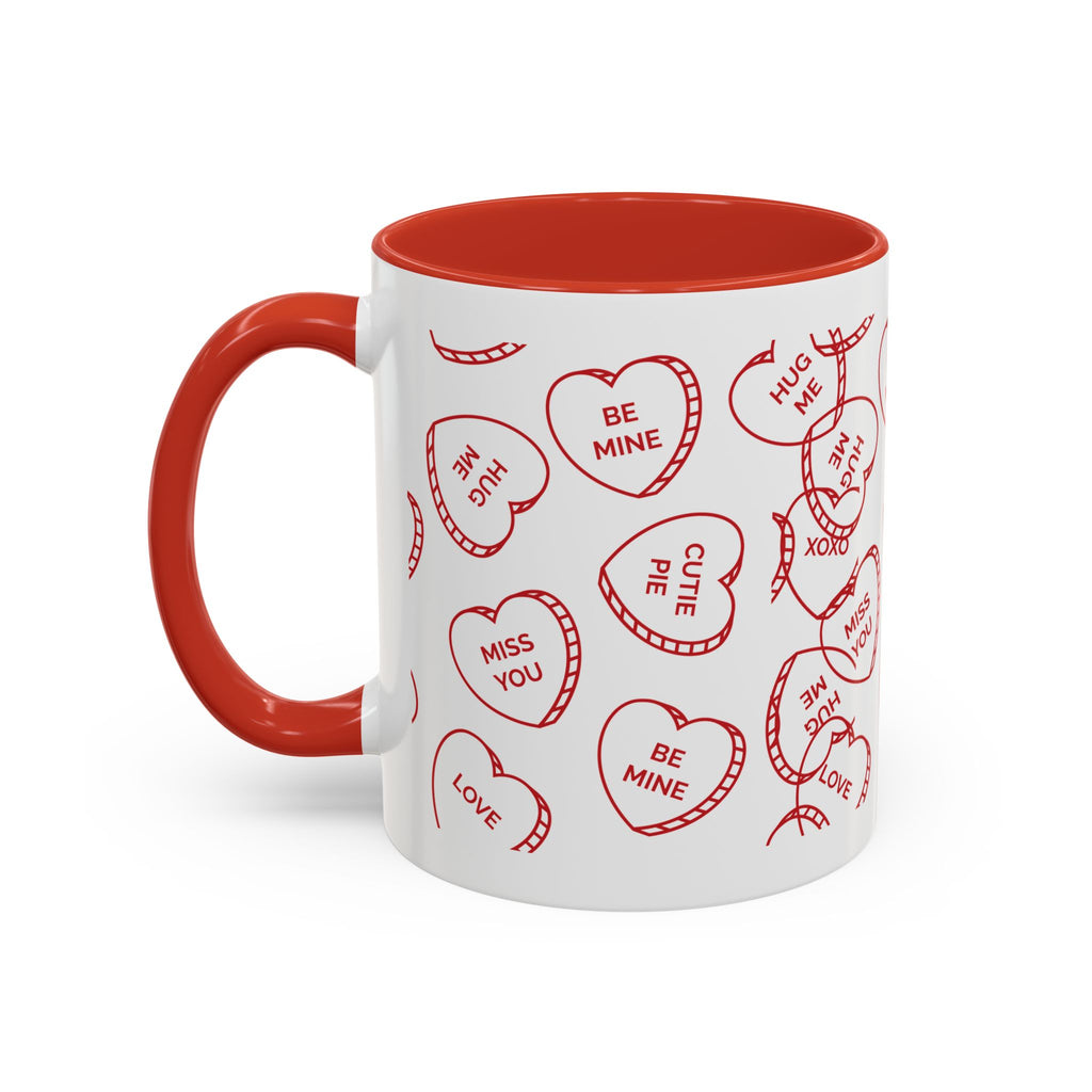 Cute Heart Message Mug – Sweet Love Coffee Cup, Adorable Gift for Loved Ones