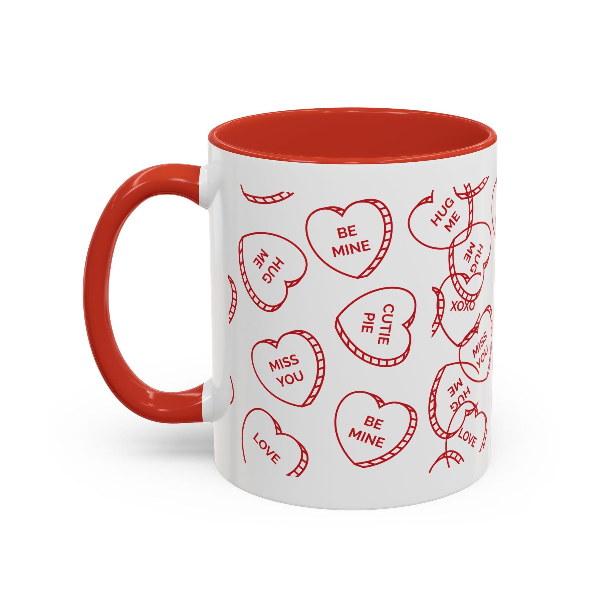 Cute Heart Message Mug – Sweet Love Coffee Cup, Adorable Gift for Loved Ones