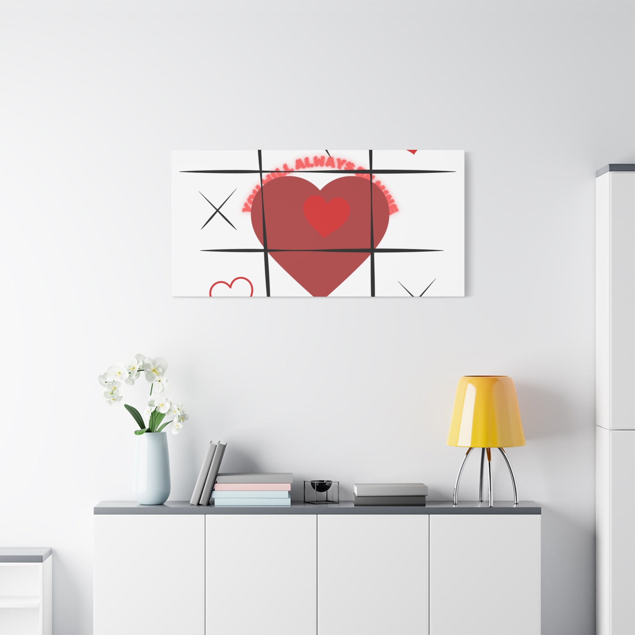 "You Will Always Be Mine" Matte Canvas Print – Sweet Love Wall Art