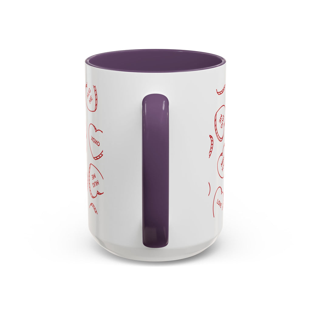 Cute Heart Message Mug – Sweet Love Coffee Cup, Adorable Gift for Loved Ones