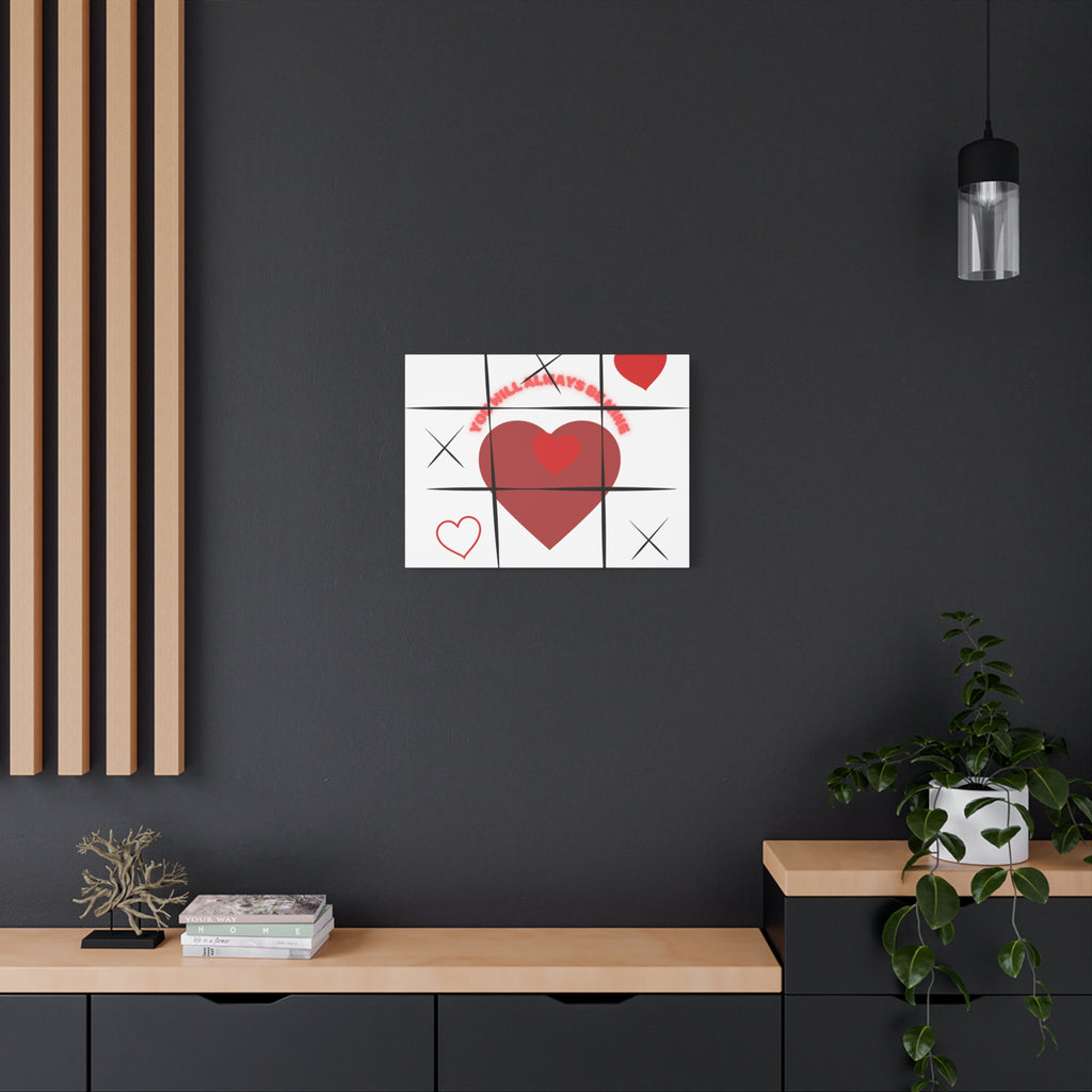 "You Will Always Be Mine" Matte Canvas Print – Sweet Love Wall Art