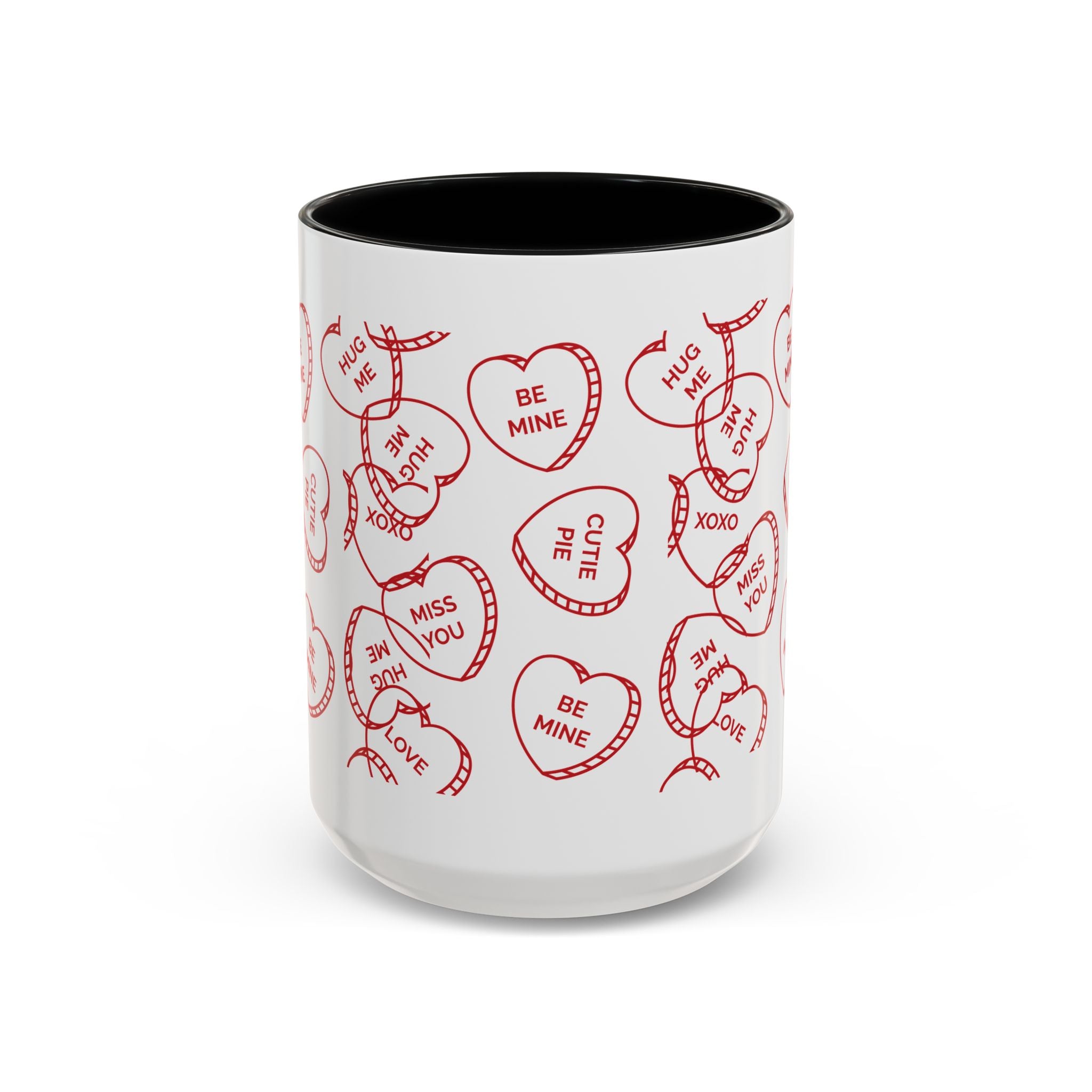 Cute Heart Message Mug – Sweet Love Coffee Cup, Adorable Gift for Loved Ones