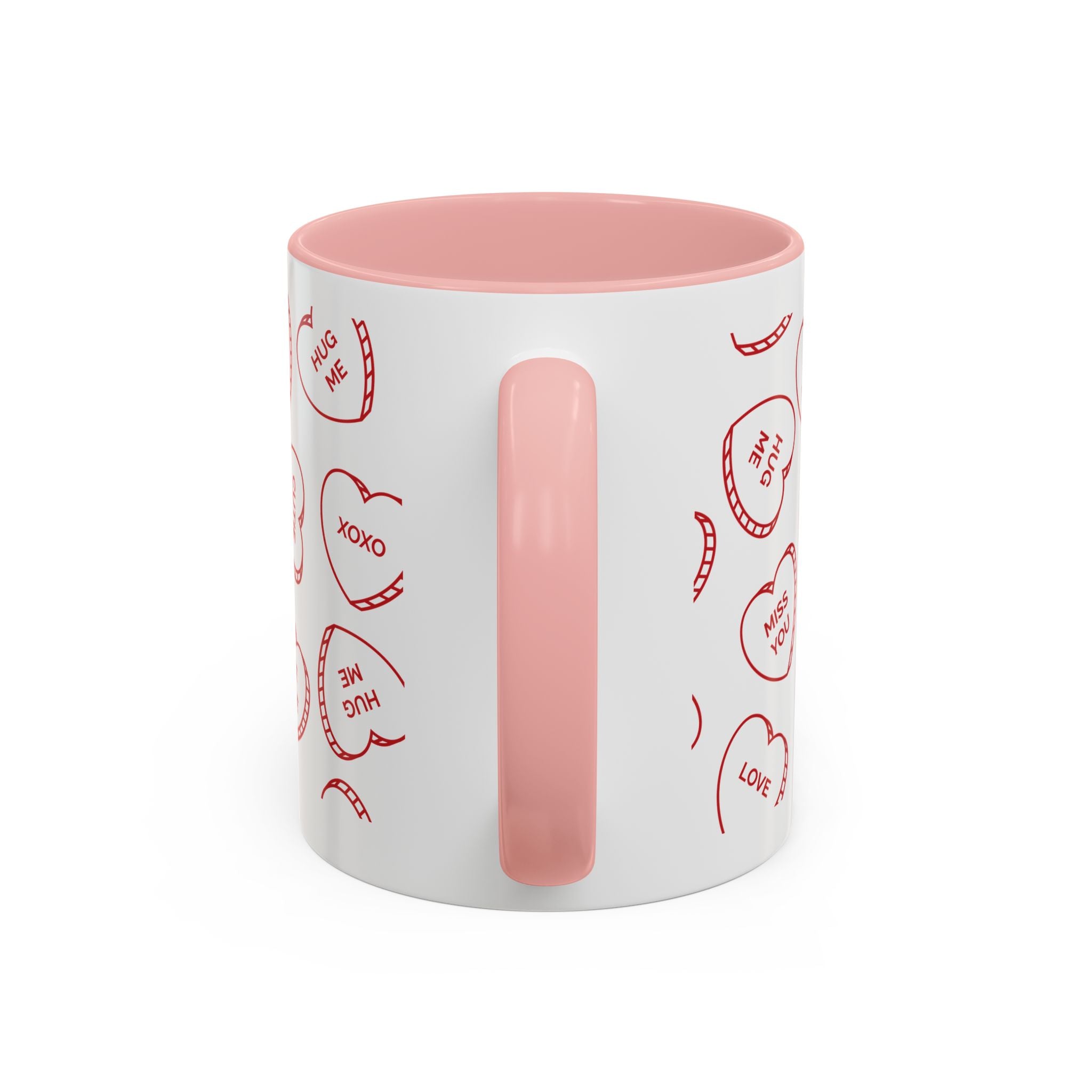 Cute Heart Message Mug – Sweet Love Coffee Cup, Adorable Gift for Loved Ones