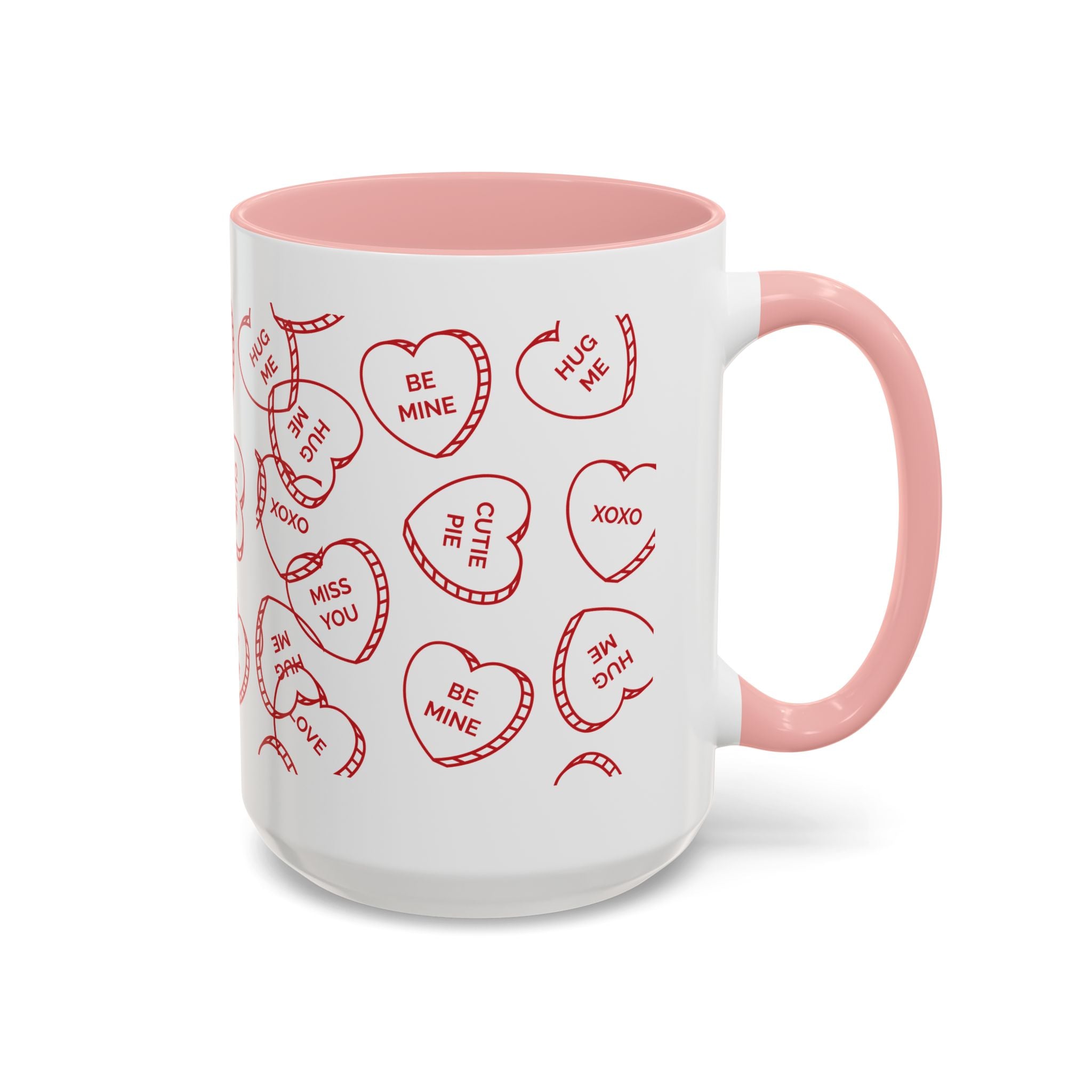 Cute Heart Message Mug – Sweet Love Coffee Cup, Adorable Gift for Loved Ones