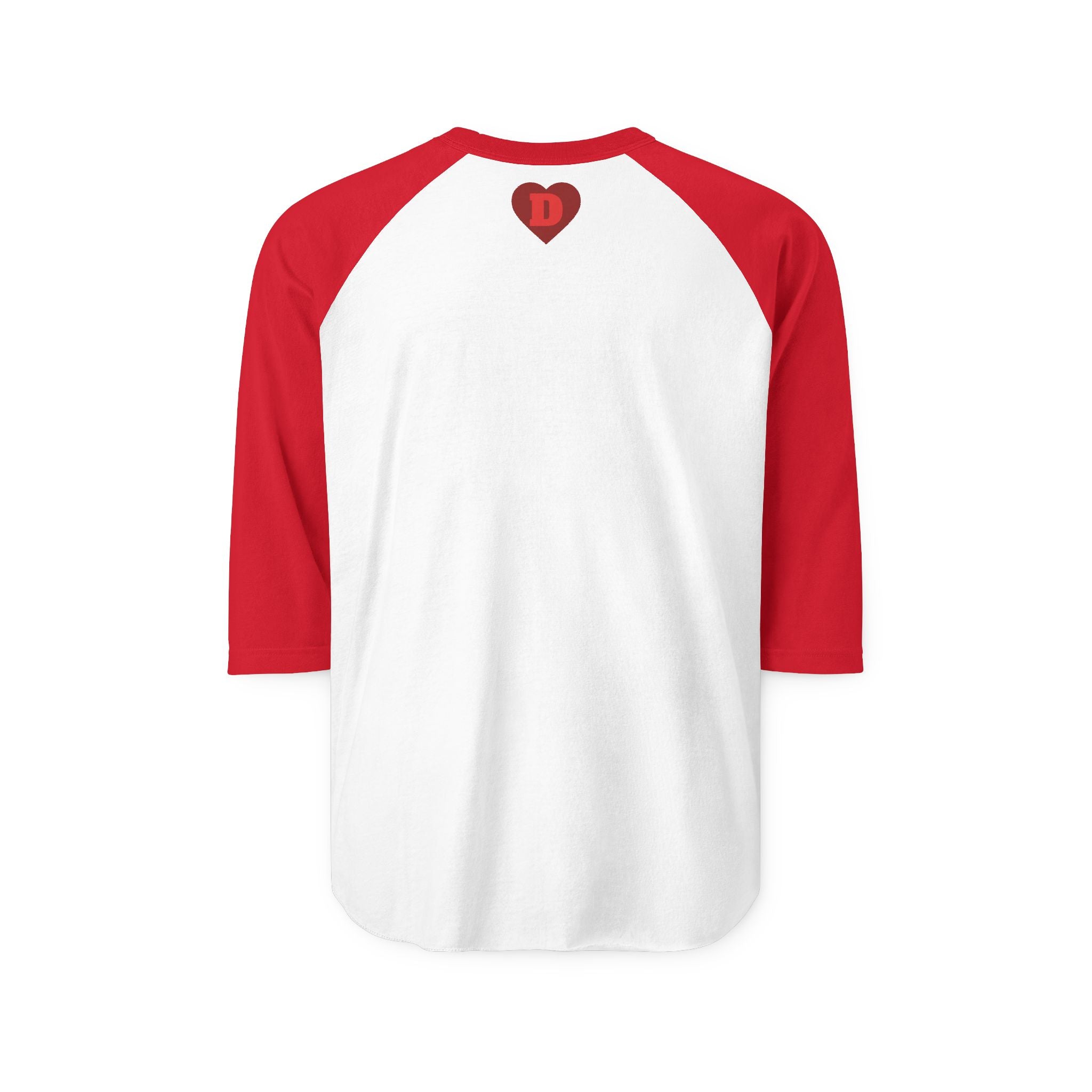 "LIFELESS" Regal 3/4 Sleeve Shirt – Bold Minimalist Statement, Modern Streetwear, Edgy Raglan Tee