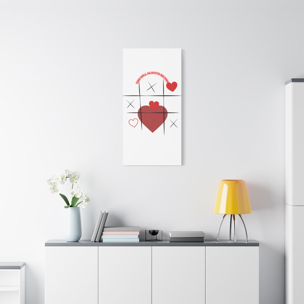 "You Will Always Be Mine" Matte Canvas Print – Sweet Love Wall Art