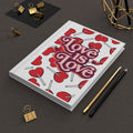 "Love Is Love" Hardcover Journal – Cute Love Popsicles Notebook, 150 Pages