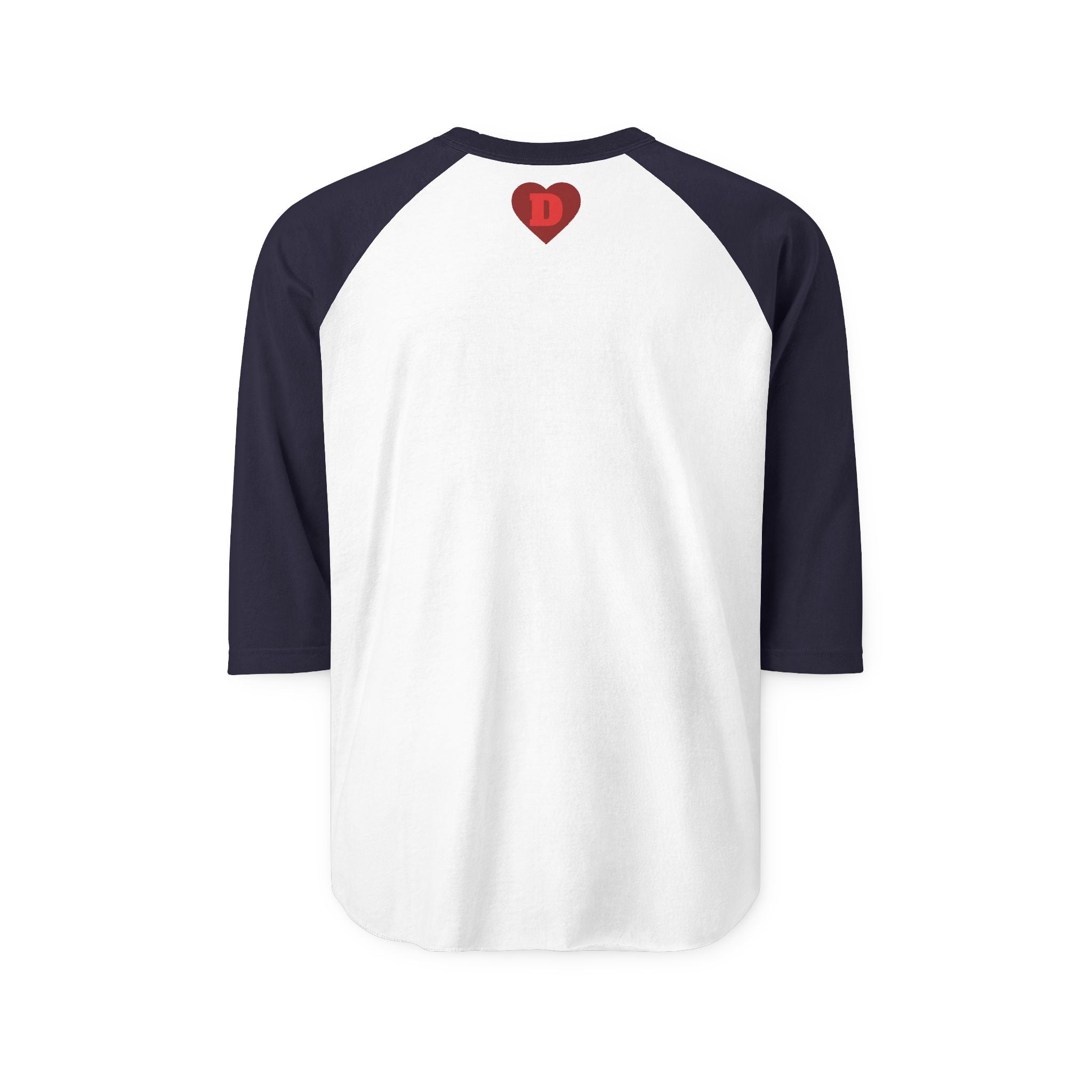 "LIFELESS" Regal 3/4 Sleeve Shirt – Bold Minimalist Statement, Modern Streetwear, Edgy Raglan Tee