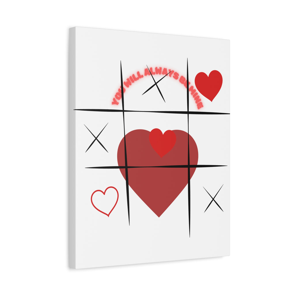 "You Will Always Be Mine" Matte Canvas Print – Sweet Love Wall Art