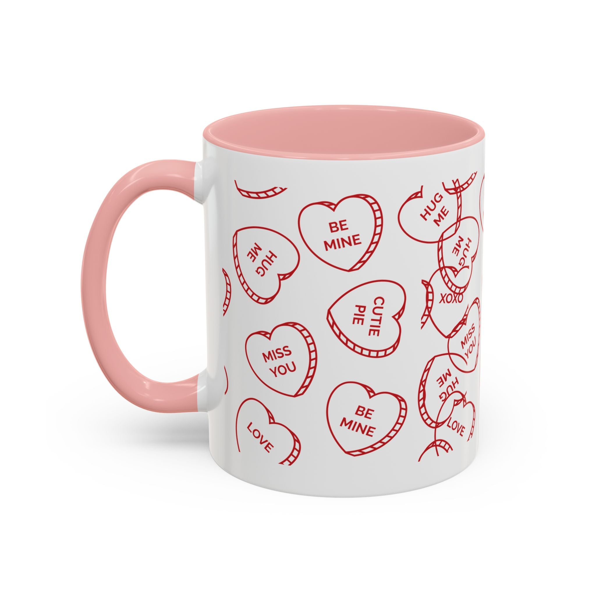 Cute Heart Message Mug – Sweet Love Coffee Cup, Adorable Gift for Loved Ones