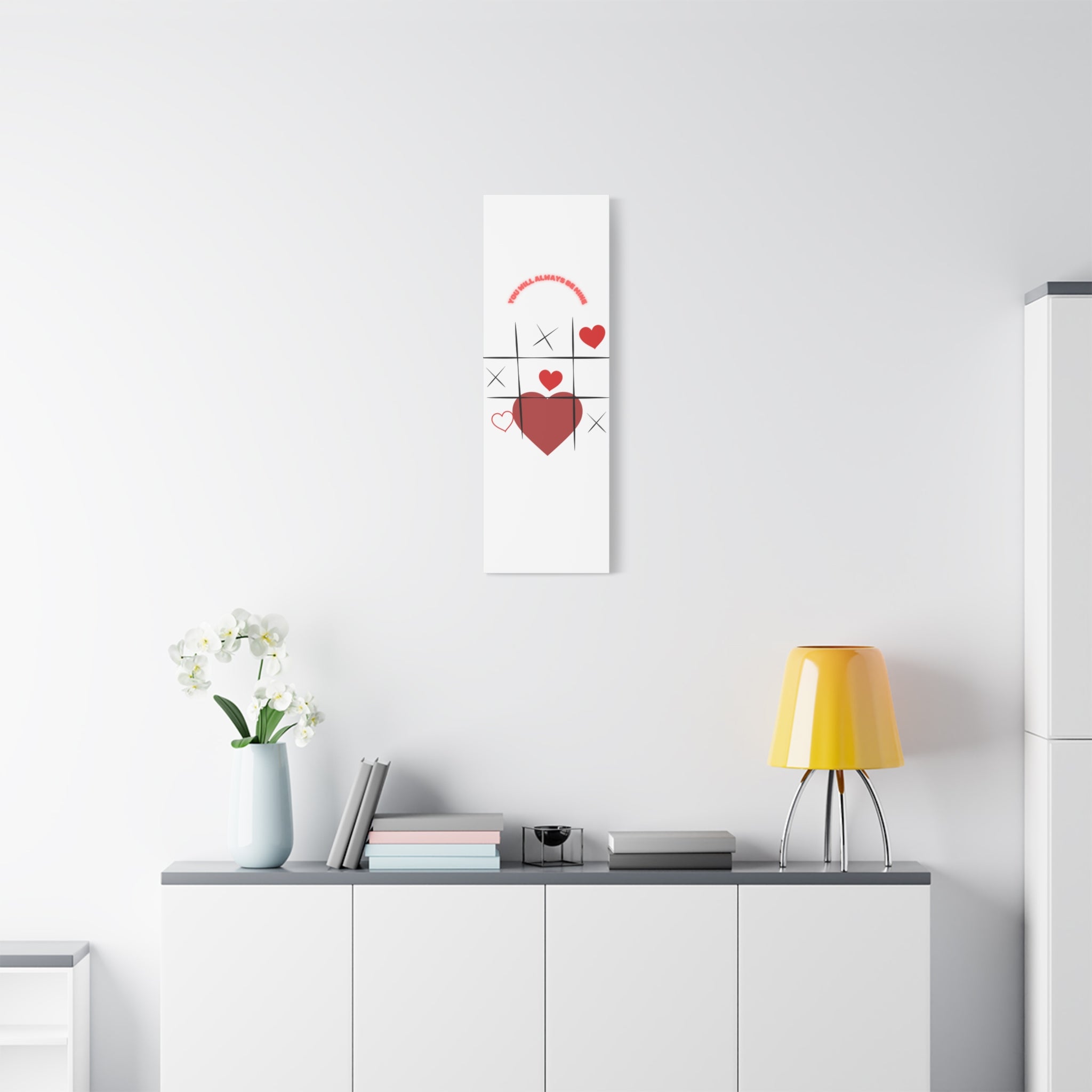 "You Will Always Be Mine" Matte Canvas Print – Sweet Love Wall Art