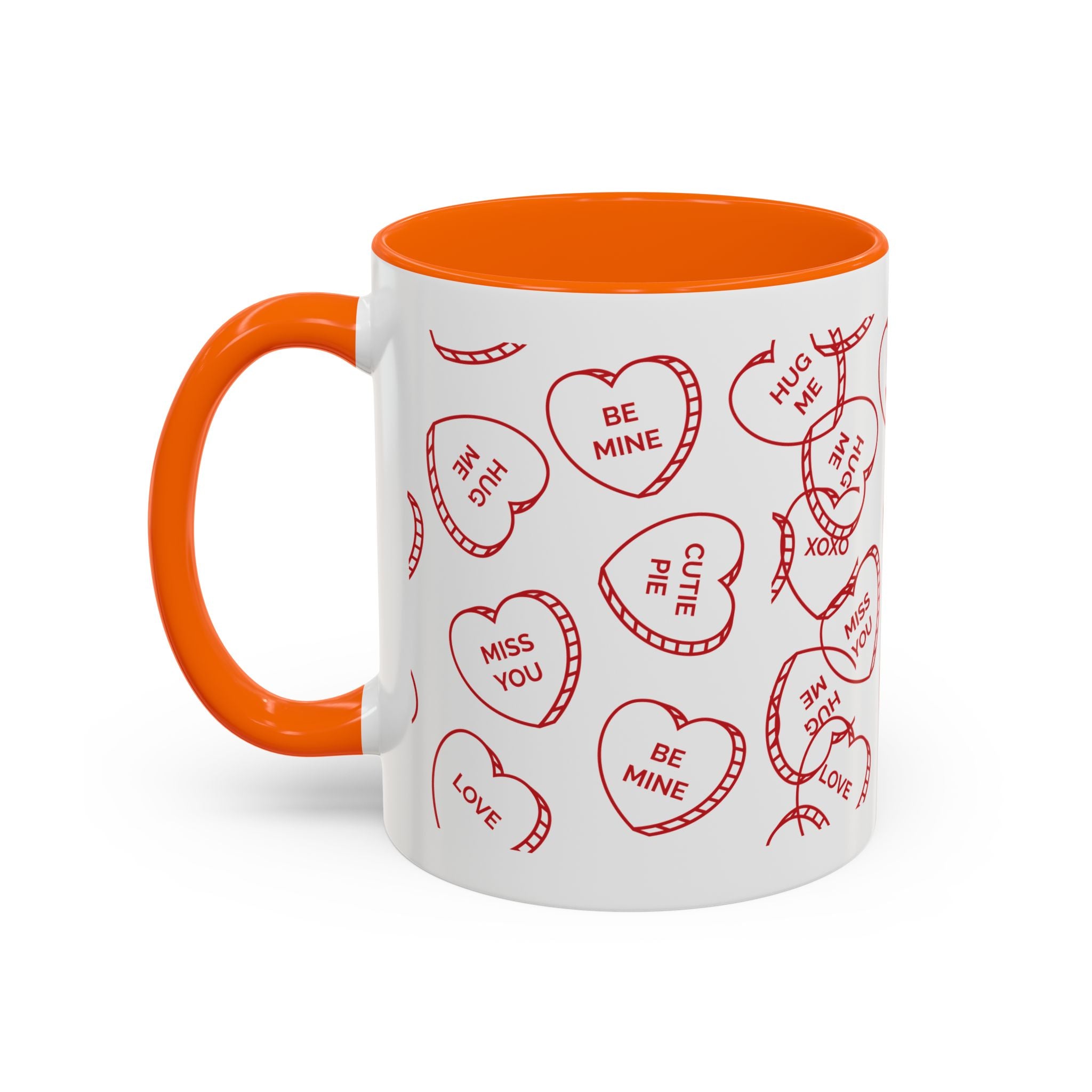 Cute Heart Message Mug – Sweet Love Coffee Cup, Adorable Gift for Loved Ones
