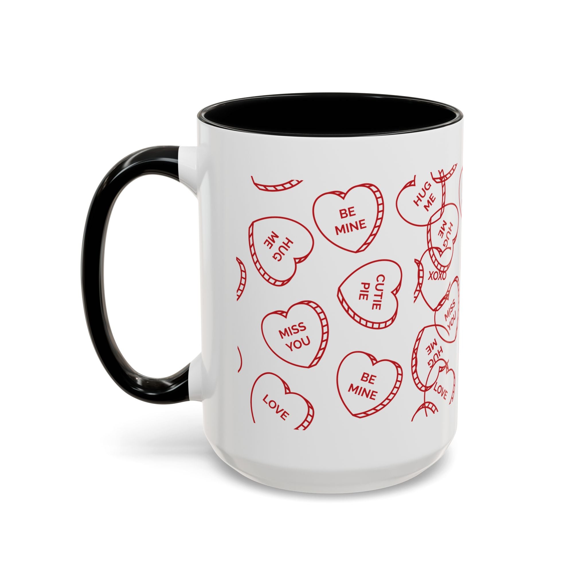 Cute Heart Message Mug – Sweet Love Coffee Cup, Adorable Gift for Loved Ones