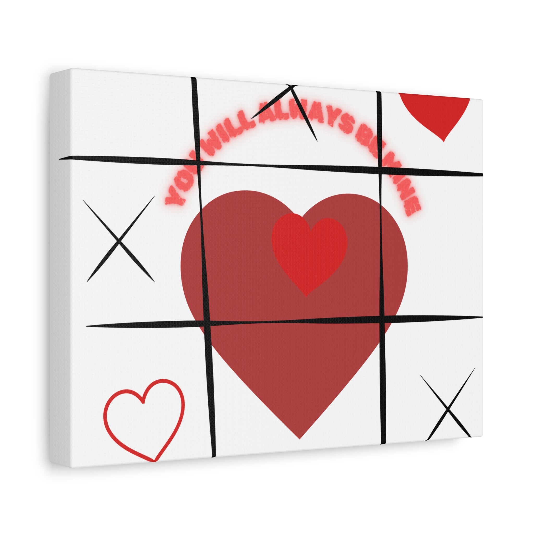 "You Will Always Be Mine" Matte Canvas Print – Sweet Love Wall Art