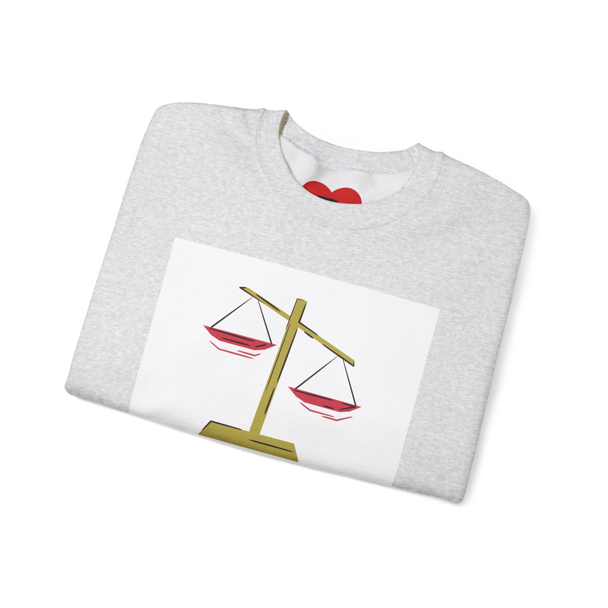 "Law & No Order" Graphic Sweatshirt – Bold Streetwear Statement, Rebellious Casual Wear, Edgy Unisex Crewneck