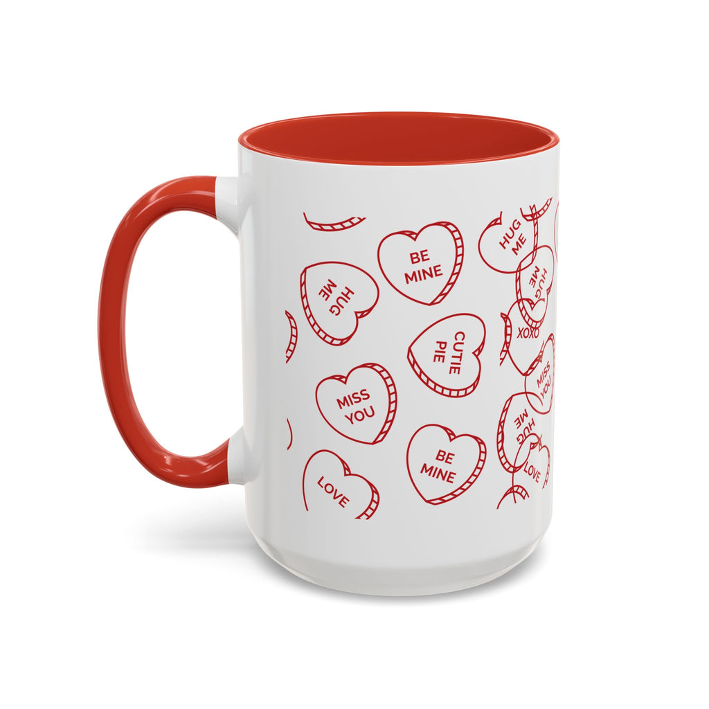 Cute Heart Message Mug – Sweet Love Coffee Cup, Adorable Gift for Loved Ones