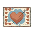 "Mi Amor" Woven Blanket – Cozy Romantic Love Throw