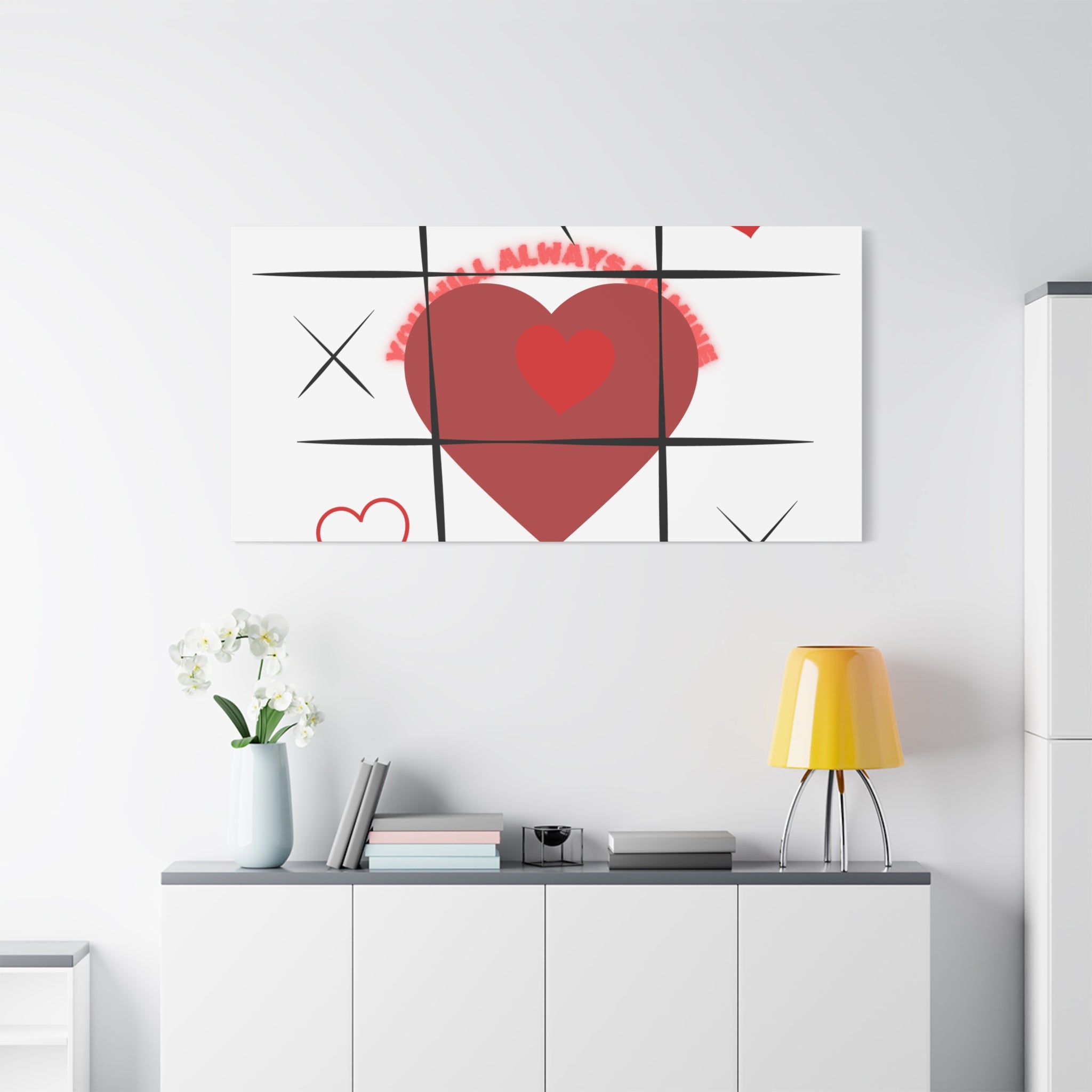 "You Will Always Be Mine" Matte Canvas Print – Sweet Love Wall Art