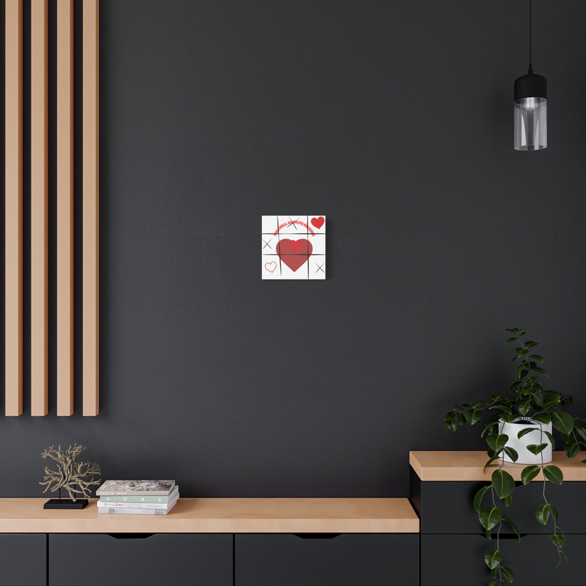 "You Will Always Be Mine" Matte Canvas Print – Sweet Love Wall Art