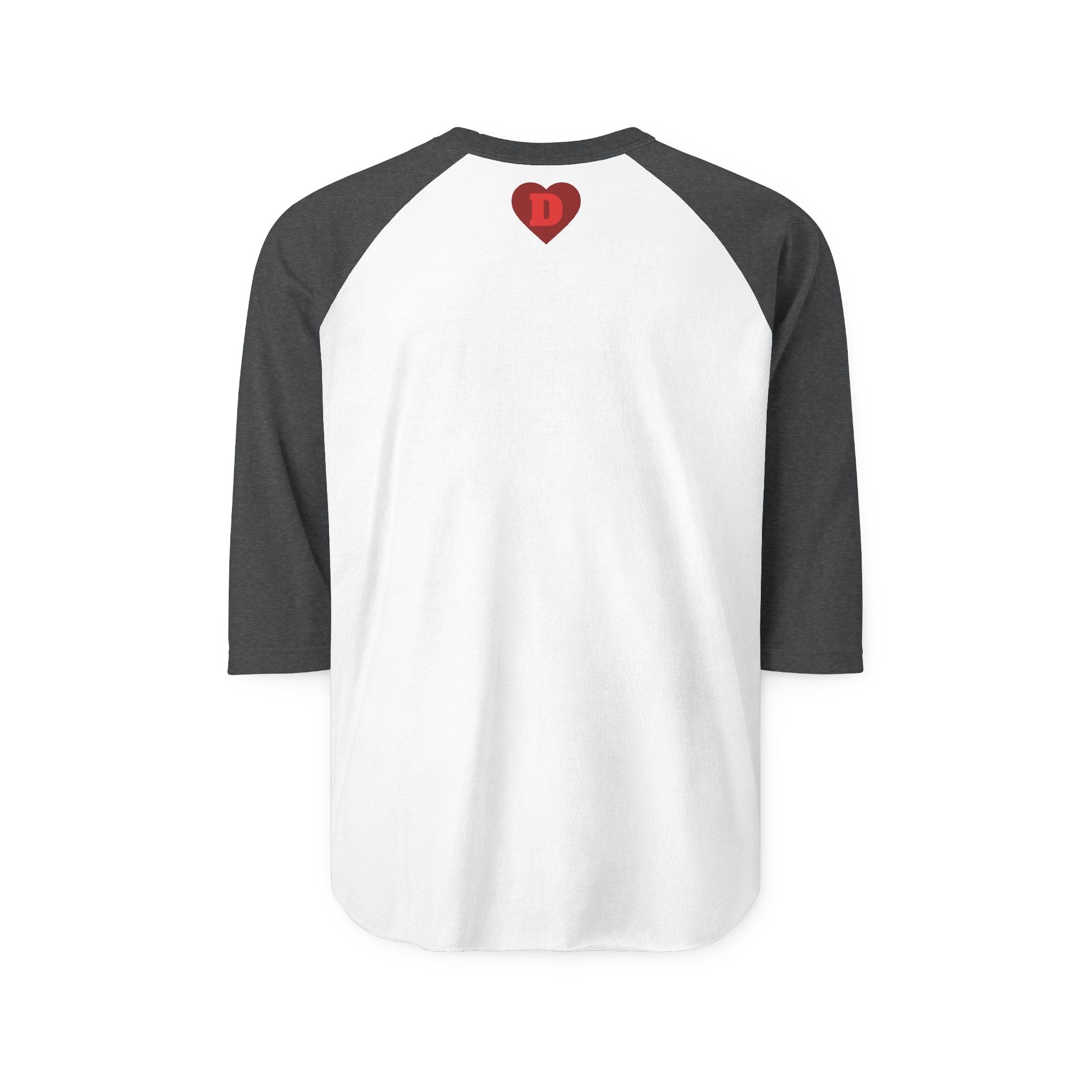 "LIFELESS" Regal 3/4 Sleeve Shirt – Bold Minimalist Statement, Modern Streetwear, Edgy Raglan Tee
