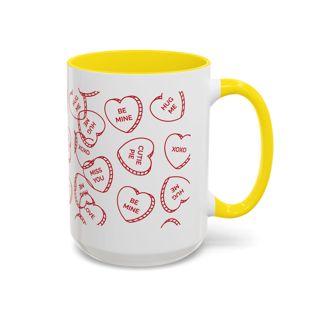 Cute Heart Message Mug – Sweet Love Coffee Cup, Adorable Gift for Loved Ones