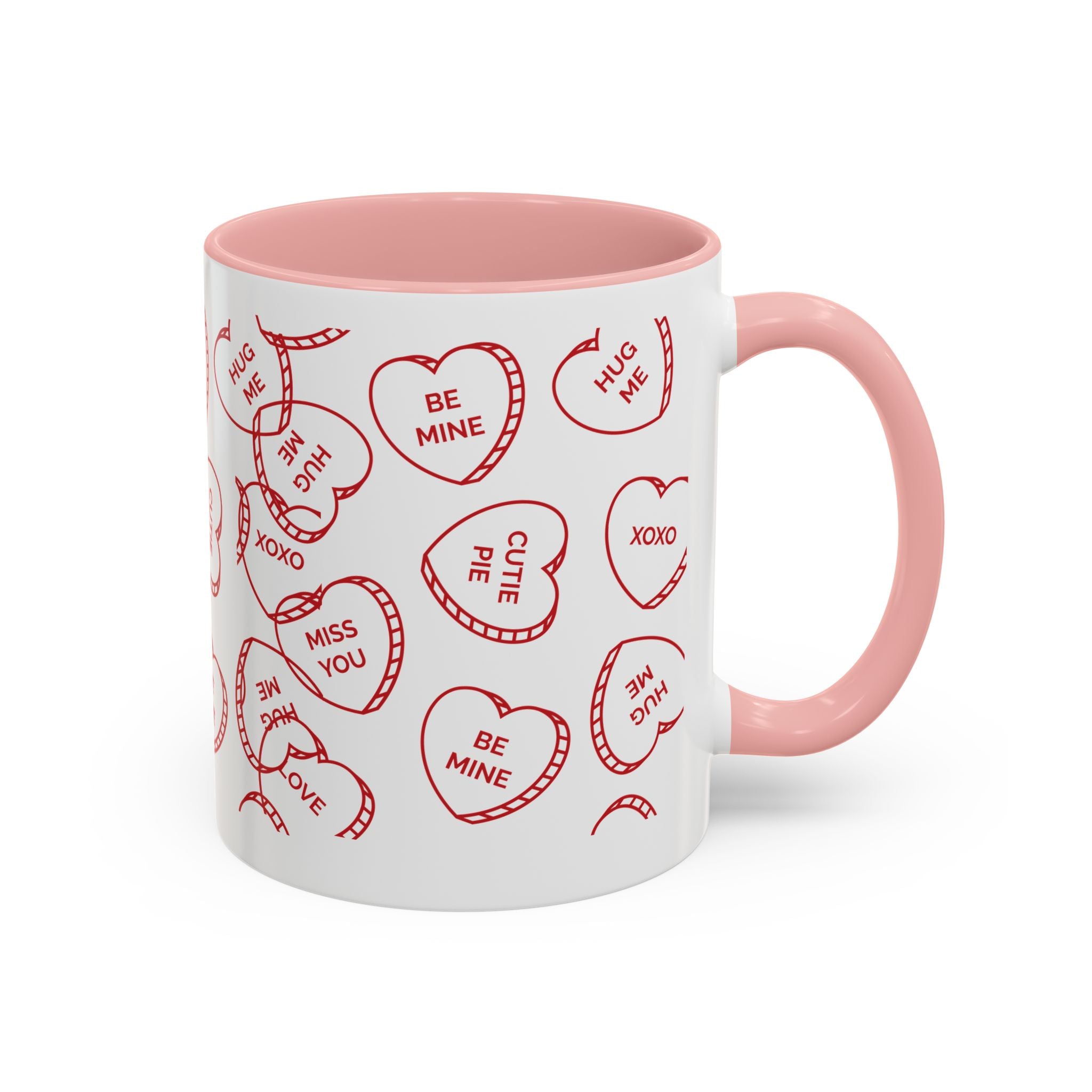 Cute Heart Message Mug – Sweet Love Coffee Cup, Adorable Gift for Loved Ones
