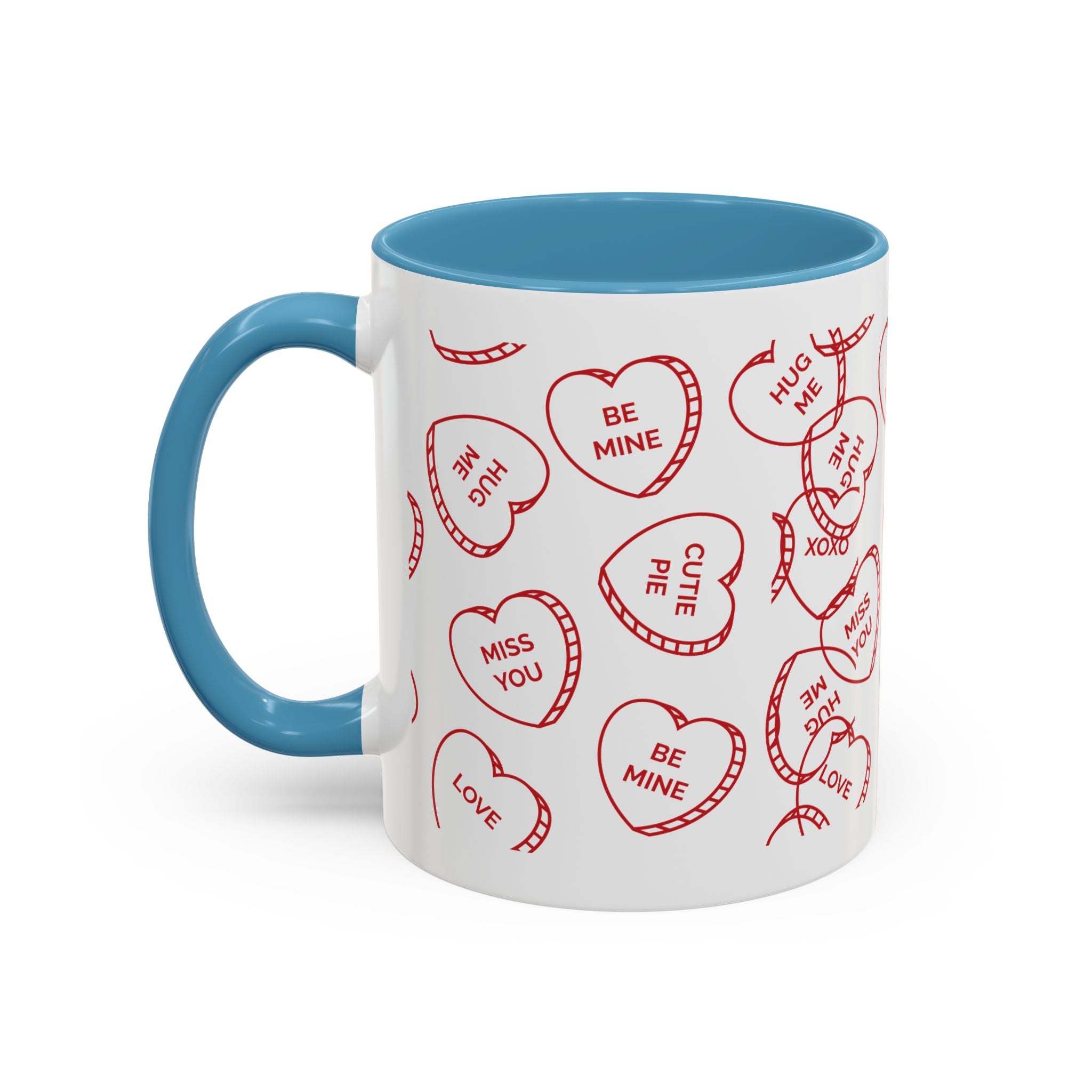 Cute Heart Message Mug – Sweet Love Coffee Cup, Adorable Gift for Loved Ones