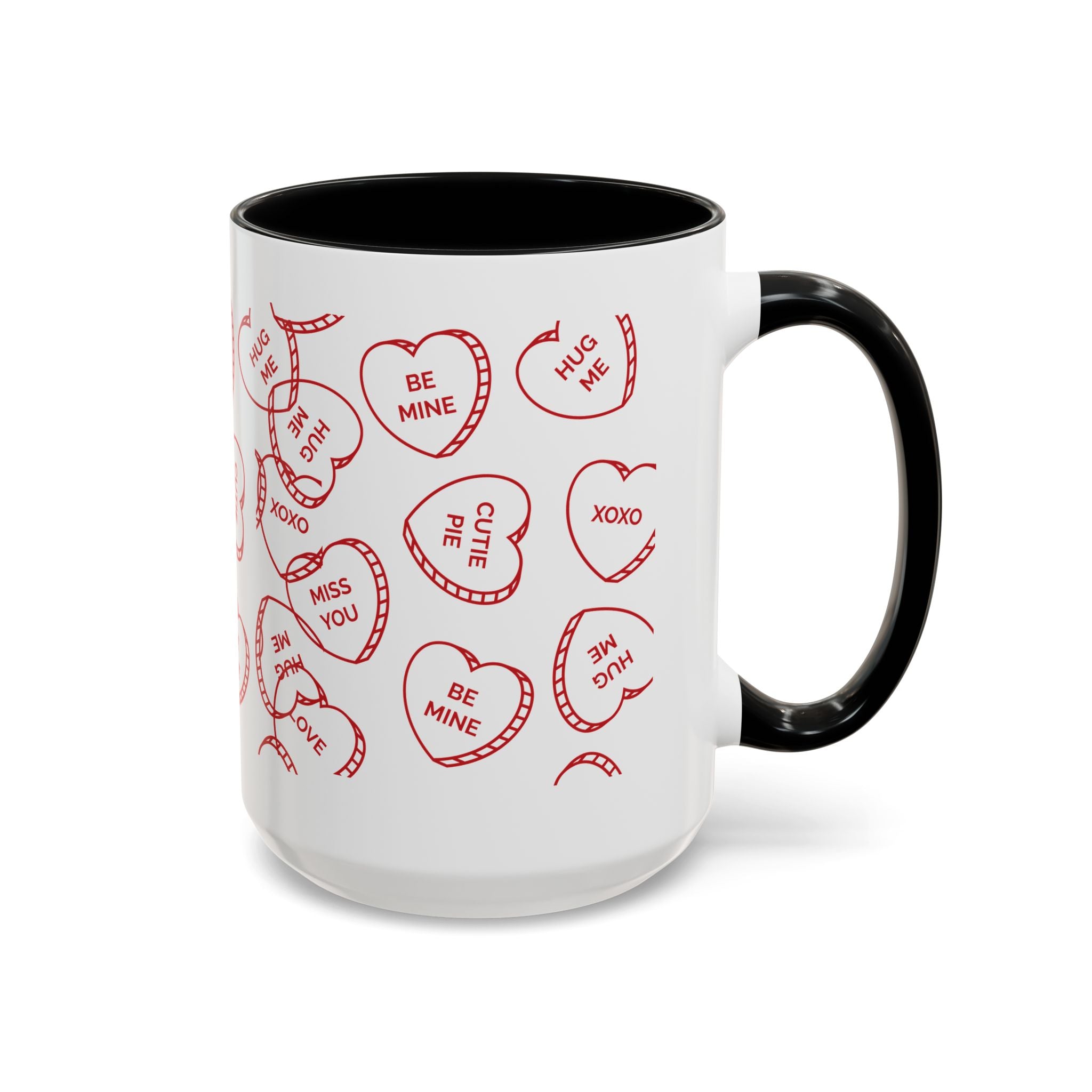 Cute Heart Message Mug – Sweet Love Coffee Cup, Adorable Gift for Loved Ones