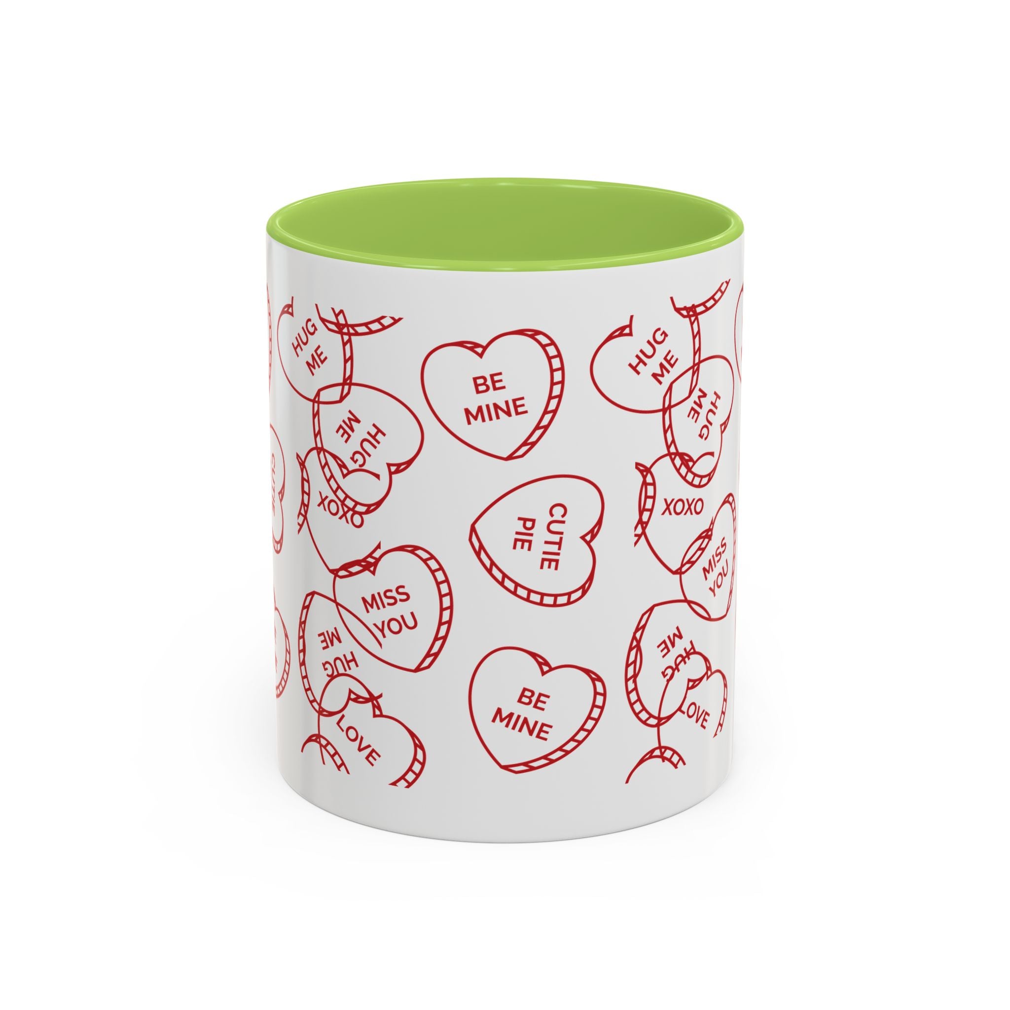 Cute Heart Message Mug – Sweet Love Coffee Cup, Adorable Gift for Loved Ones