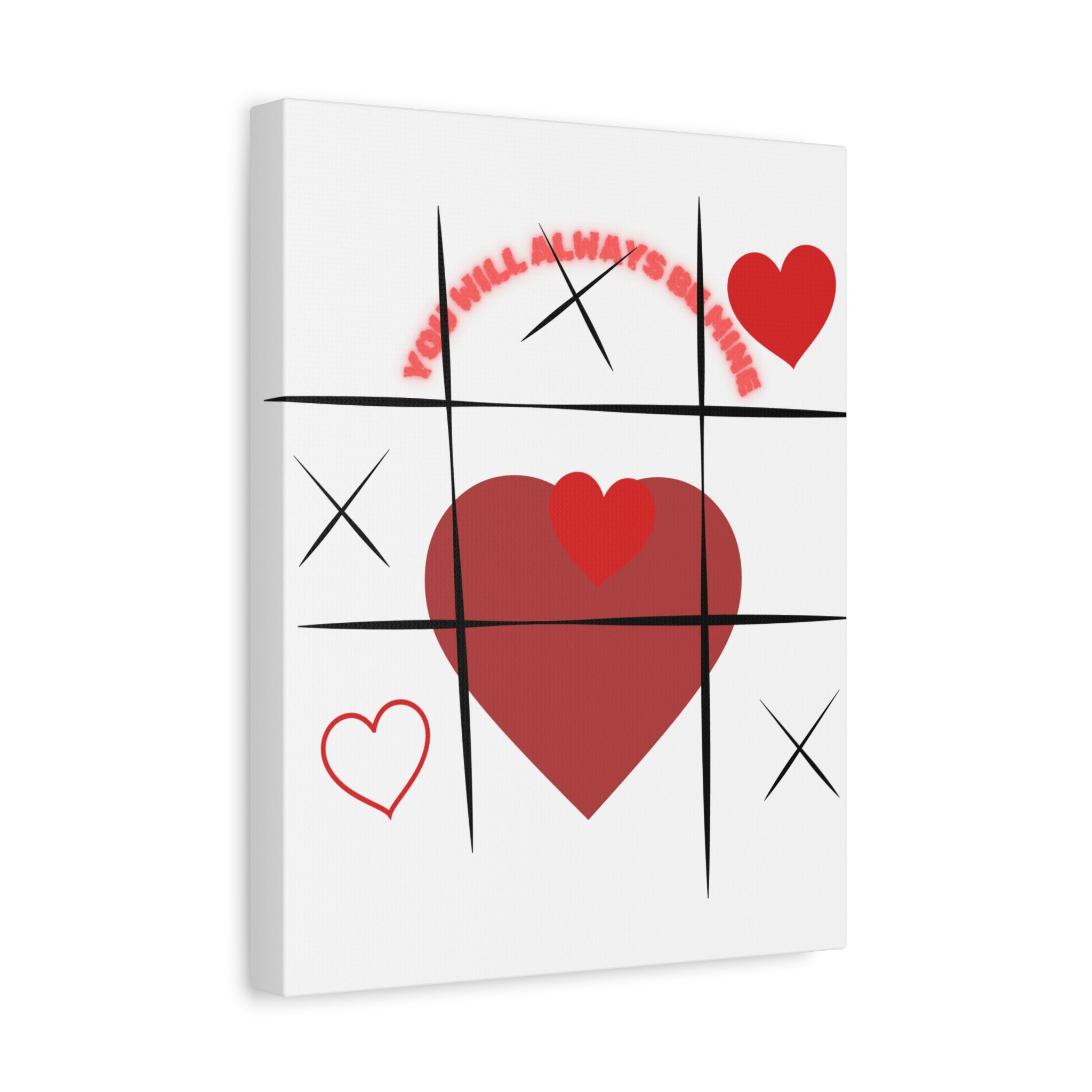 "You Will Always Be Mine" Matte Canvas Print – Sweet Love Wall Art