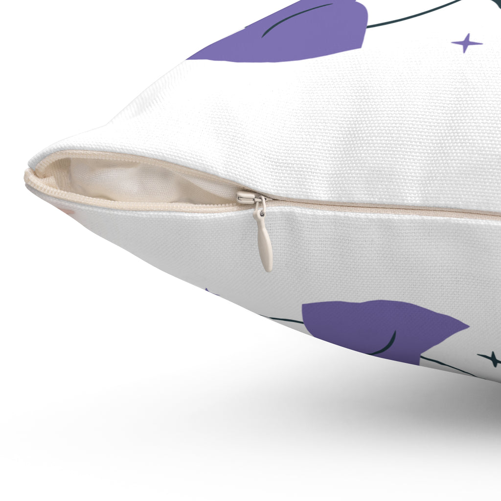 "Flowing Essence" Square Pillow – Artistic Harmony in Soft Comfort