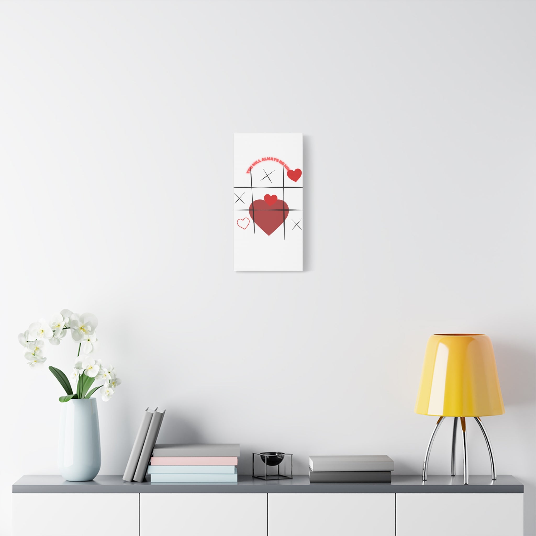 "You Will Always Be Mine" Matte Canvas Print – Sweet Love Wall Art