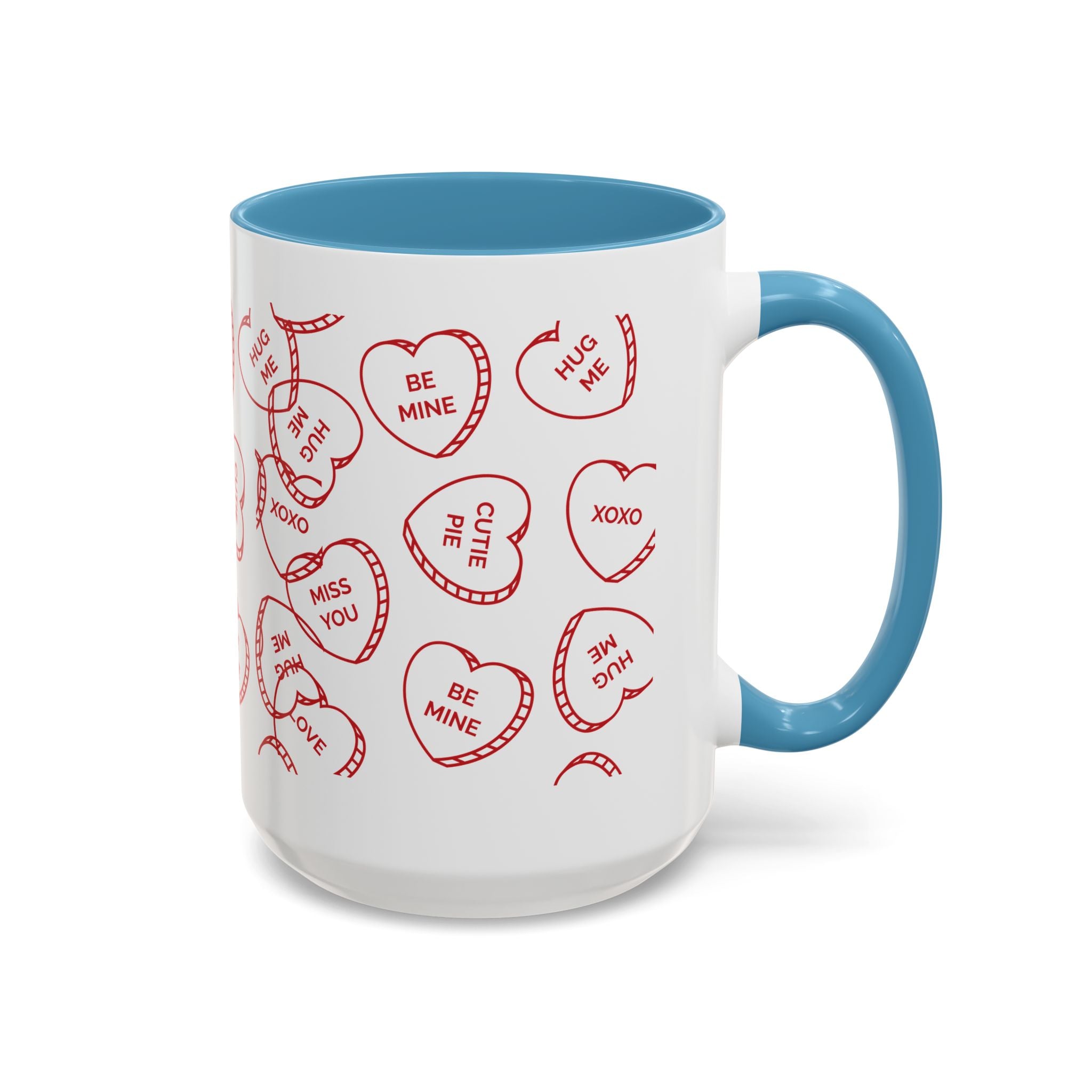Cute Heart Message Mug – Sweet Love Coffee Cup, Adorable Gift for Loved Ones
