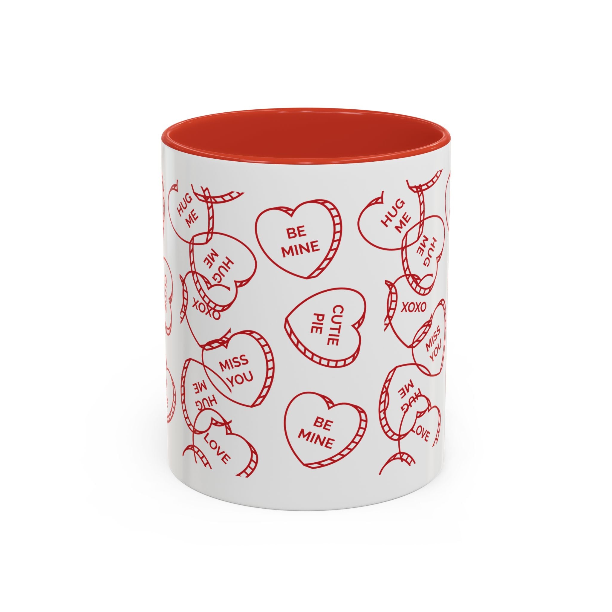 Cute Heart Message Mug – Sweet Love Coffee Cup, Adorable Gift for Loved Ones