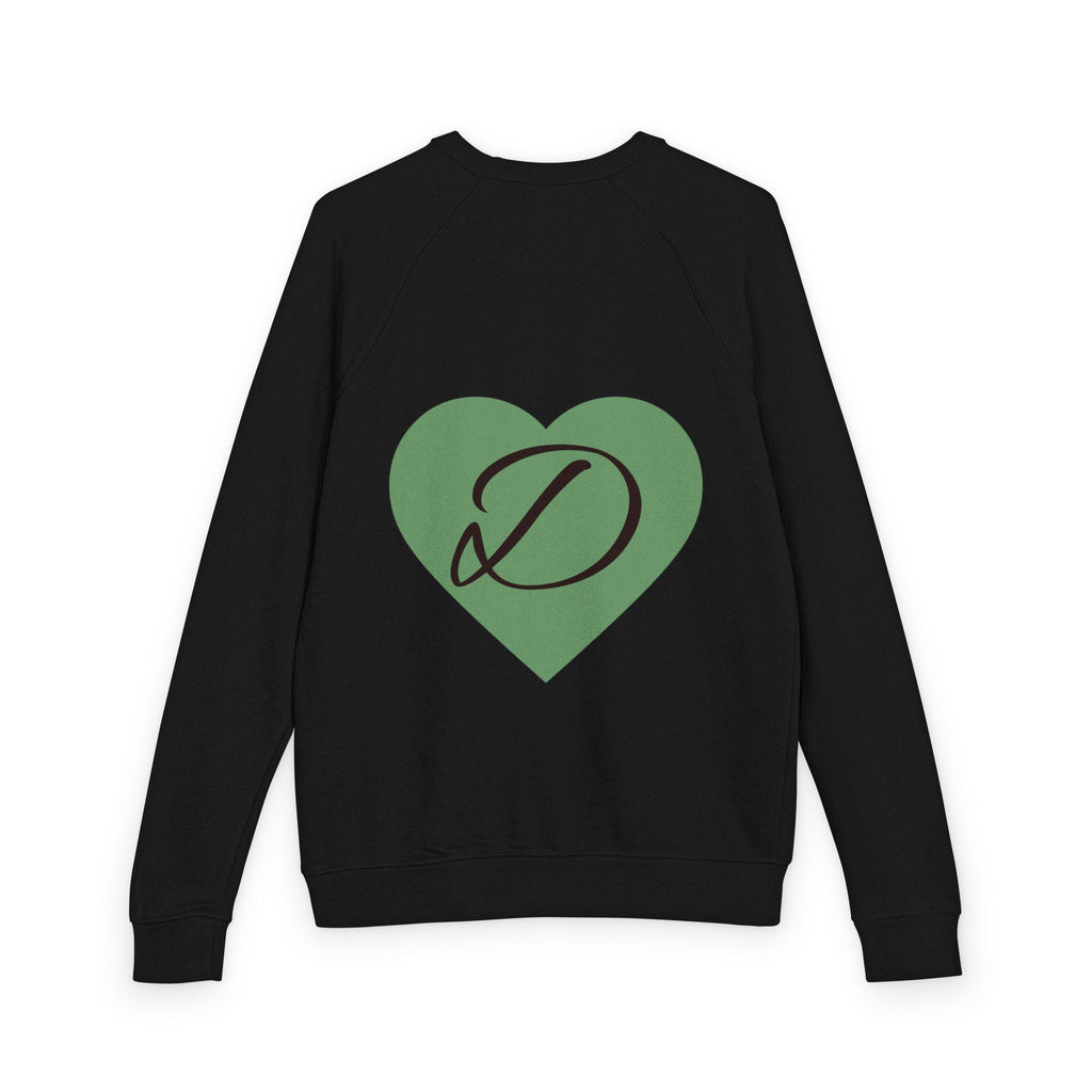 "Vivid Harmony" Unisex French Terry Crewneck – Bright Artistic Design, Colorful Graphic Sweatshirt, Wearable Art