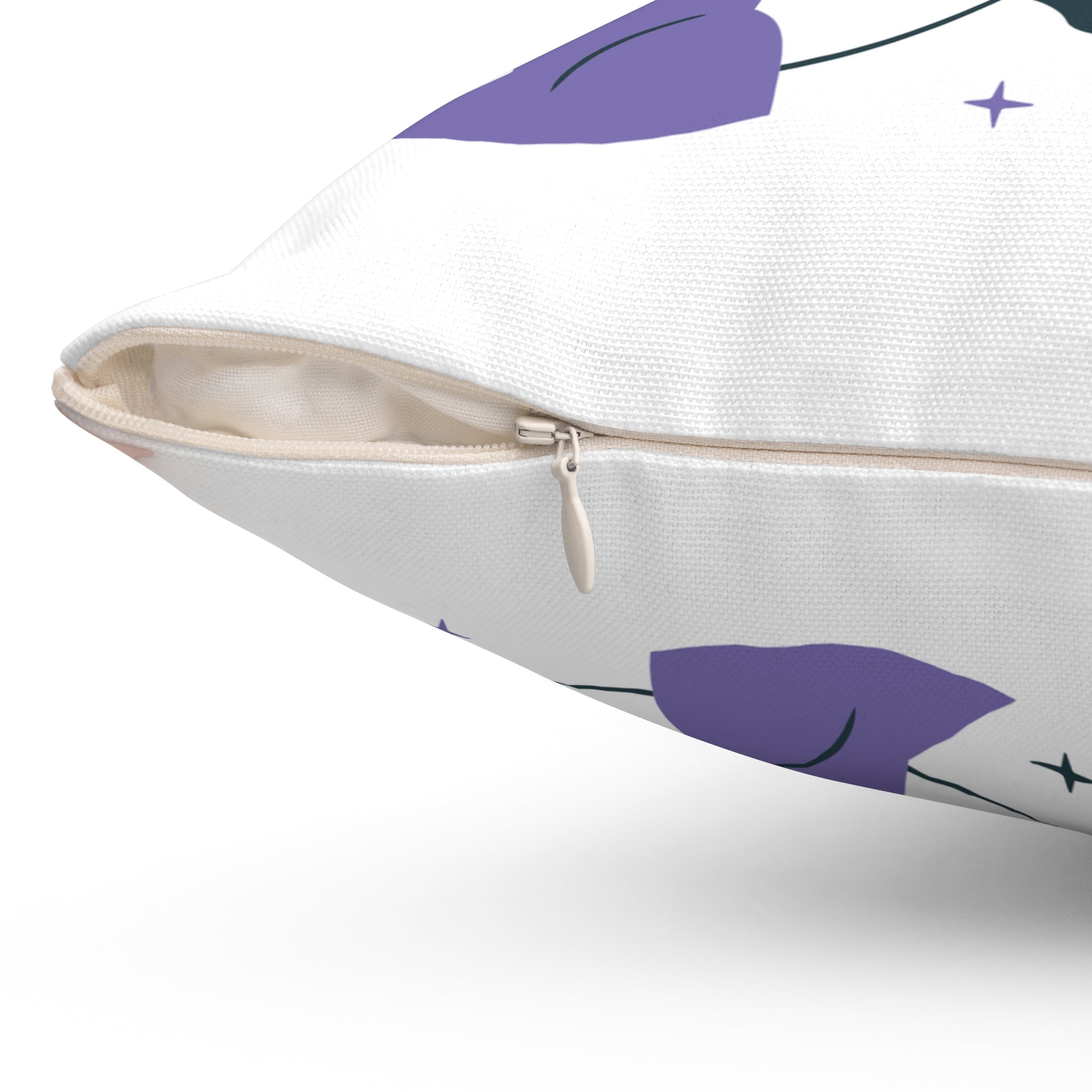 "Flowing Essence" Square Pillow – Artistic Harmony in Soft Comfort