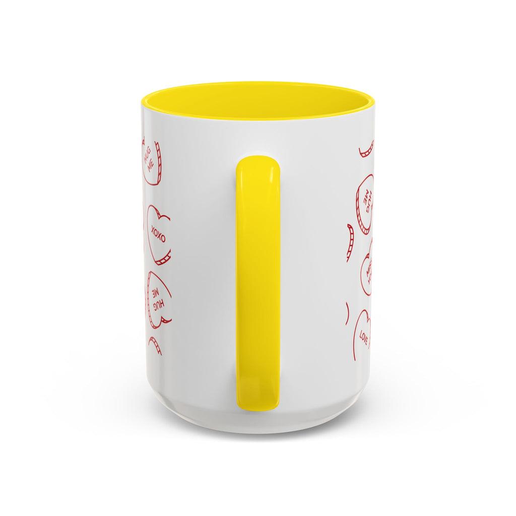 Cute Heart Message Mug – Sweet Love Coffee Cup, Adorable Gift for Loved Ones