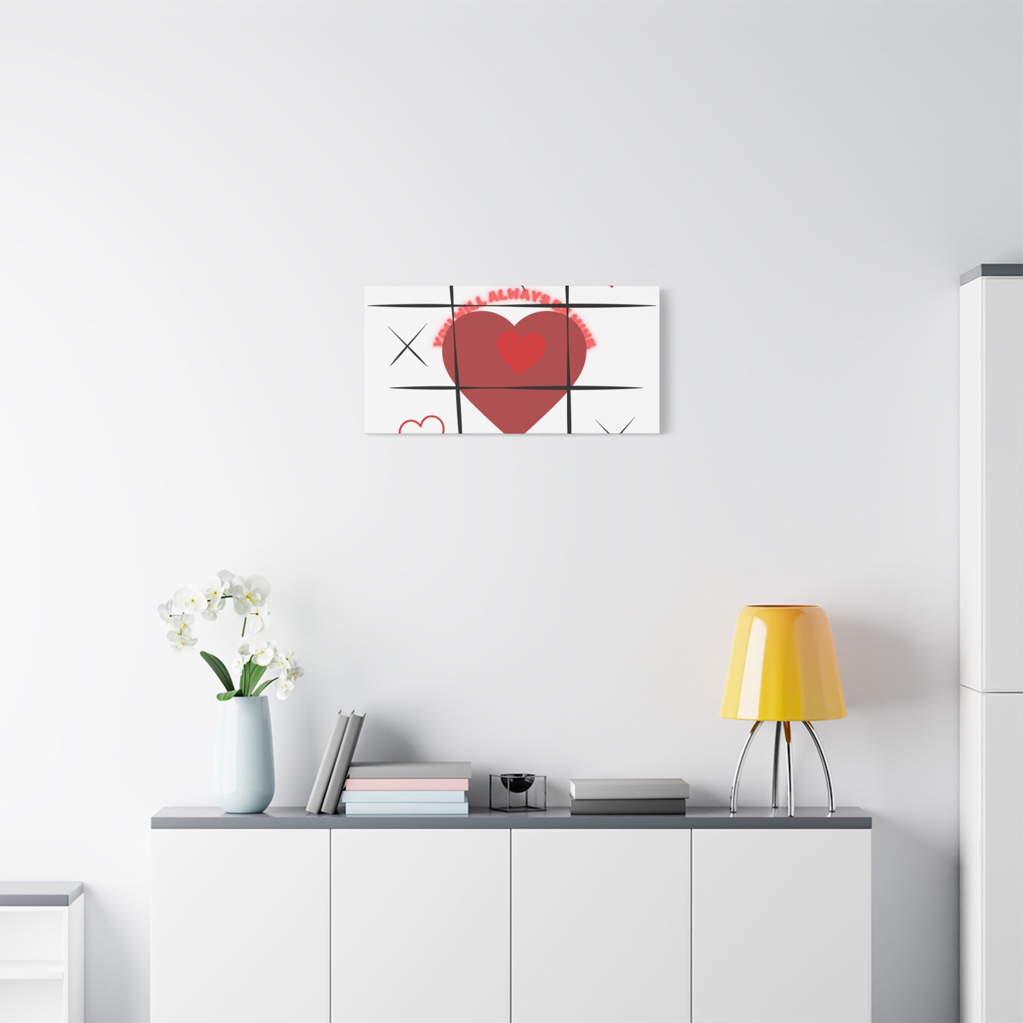 "You Will Always Be Mine" Matte Canvas Print – Sweet Love Wall Art