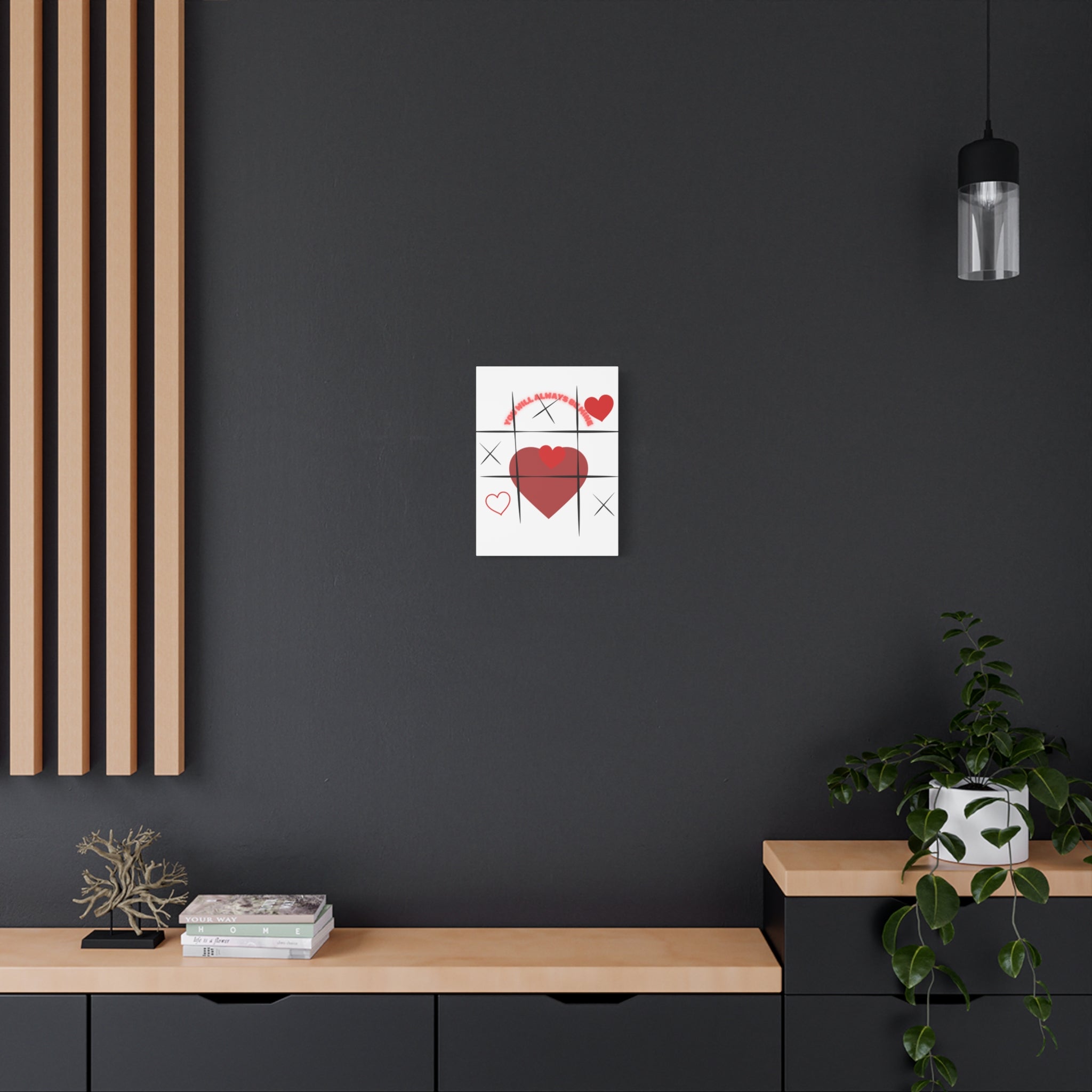 "You Will Always Be Mine" Matte Canvas Print – Sweet Love Wall Art