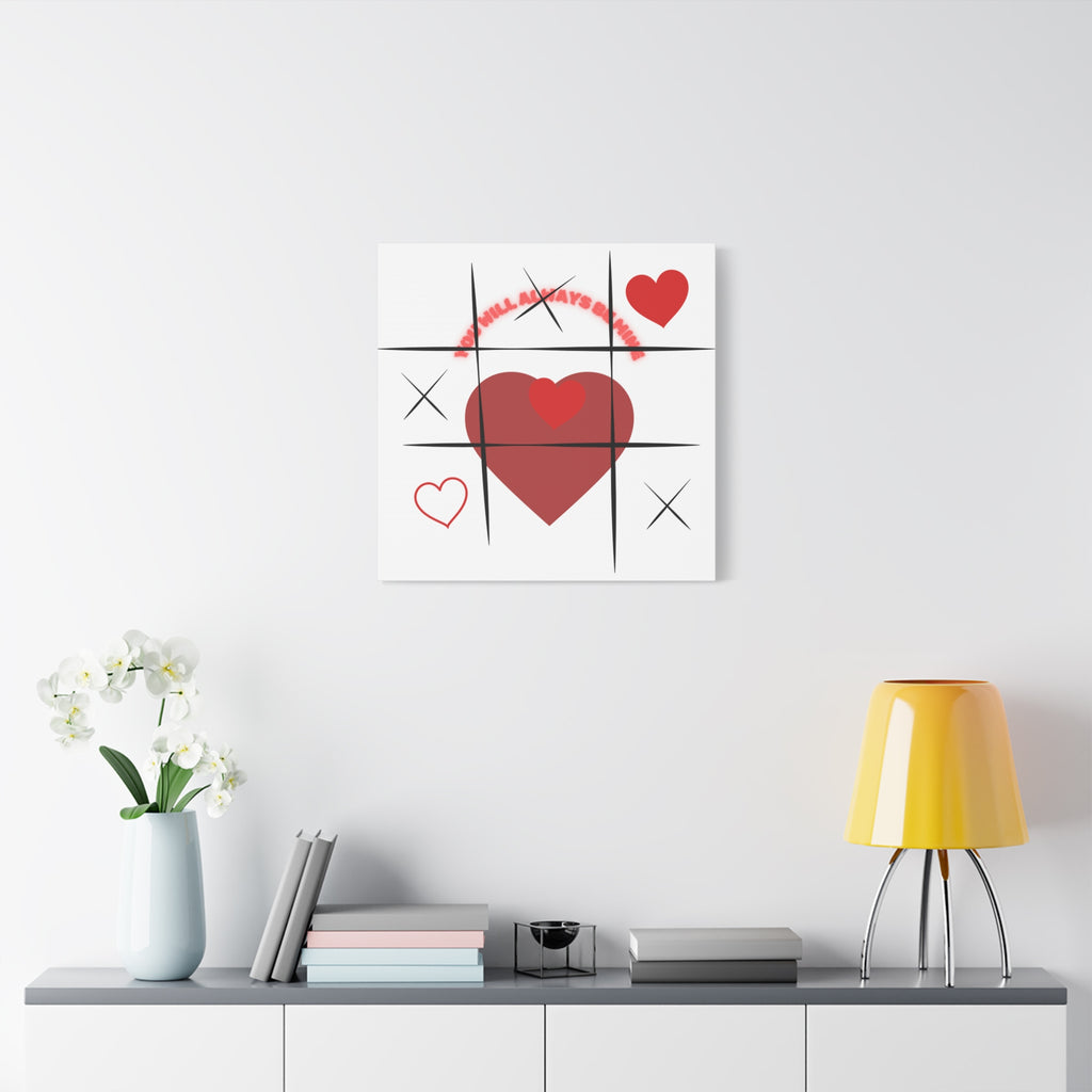 "You Will Always Be Mine" Matte Canvas Print – Sweet Love Wall Art